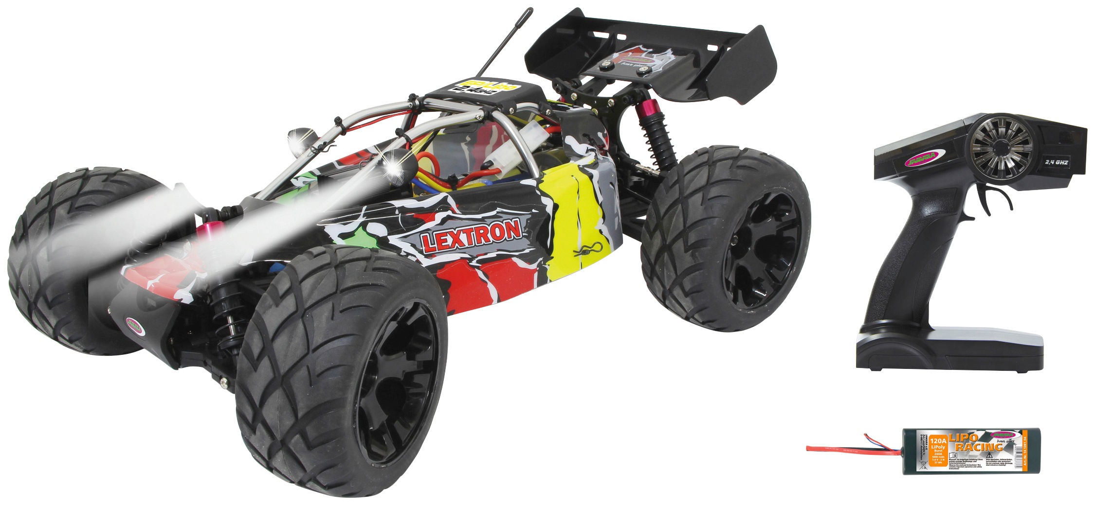 Jamara RC-Monstertruck »Lextron Desertbuggy 4WD«, 1:10, 2,4 GHz, mit LED