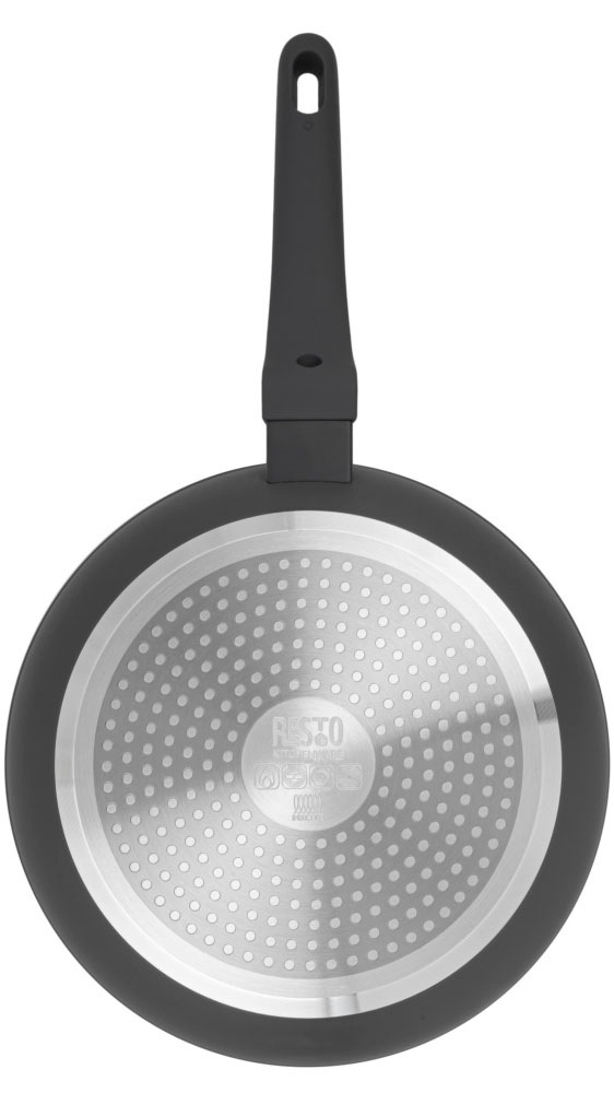 RESTO Kitchenware Bratpfanne »Cas, Universalpfanne mit ergonomischem Soft-Touch Griff«, Aluminium, (1 tlg.), mit keramischer Antihaftbeschichtung, PFAS-frei