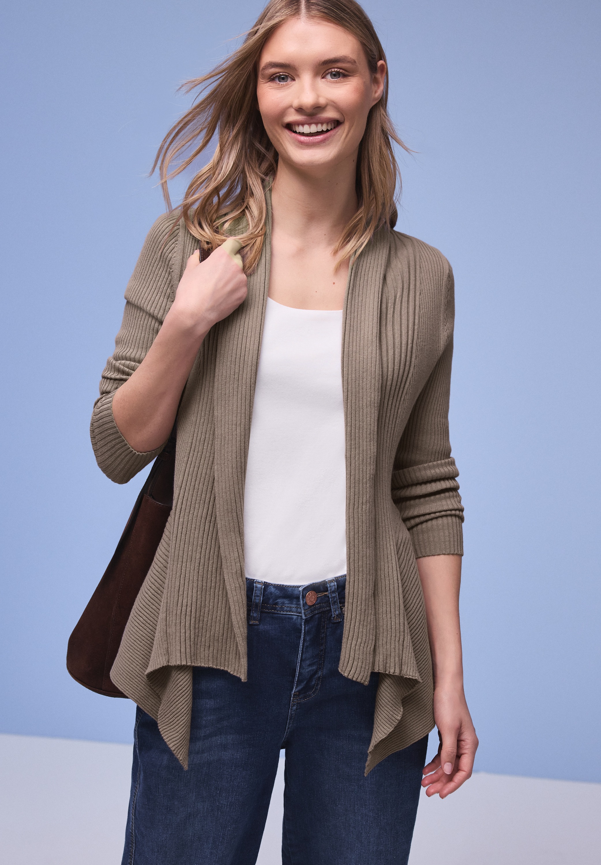 STREET ONE Strickjacke Feinstrick günstig online kaufen