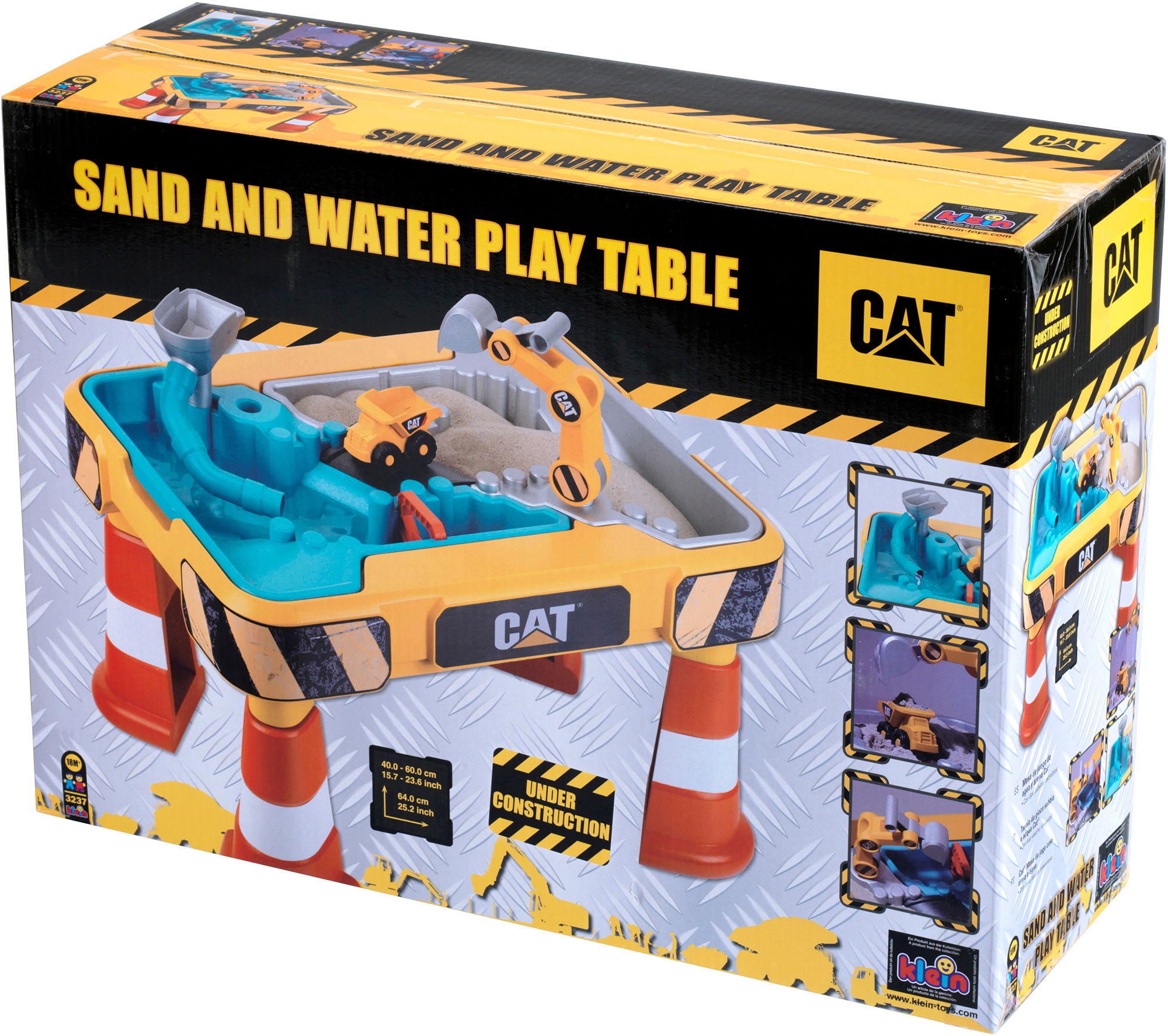 Klein Spieltisch »CAT, Sand- und Wasserspieltisch«