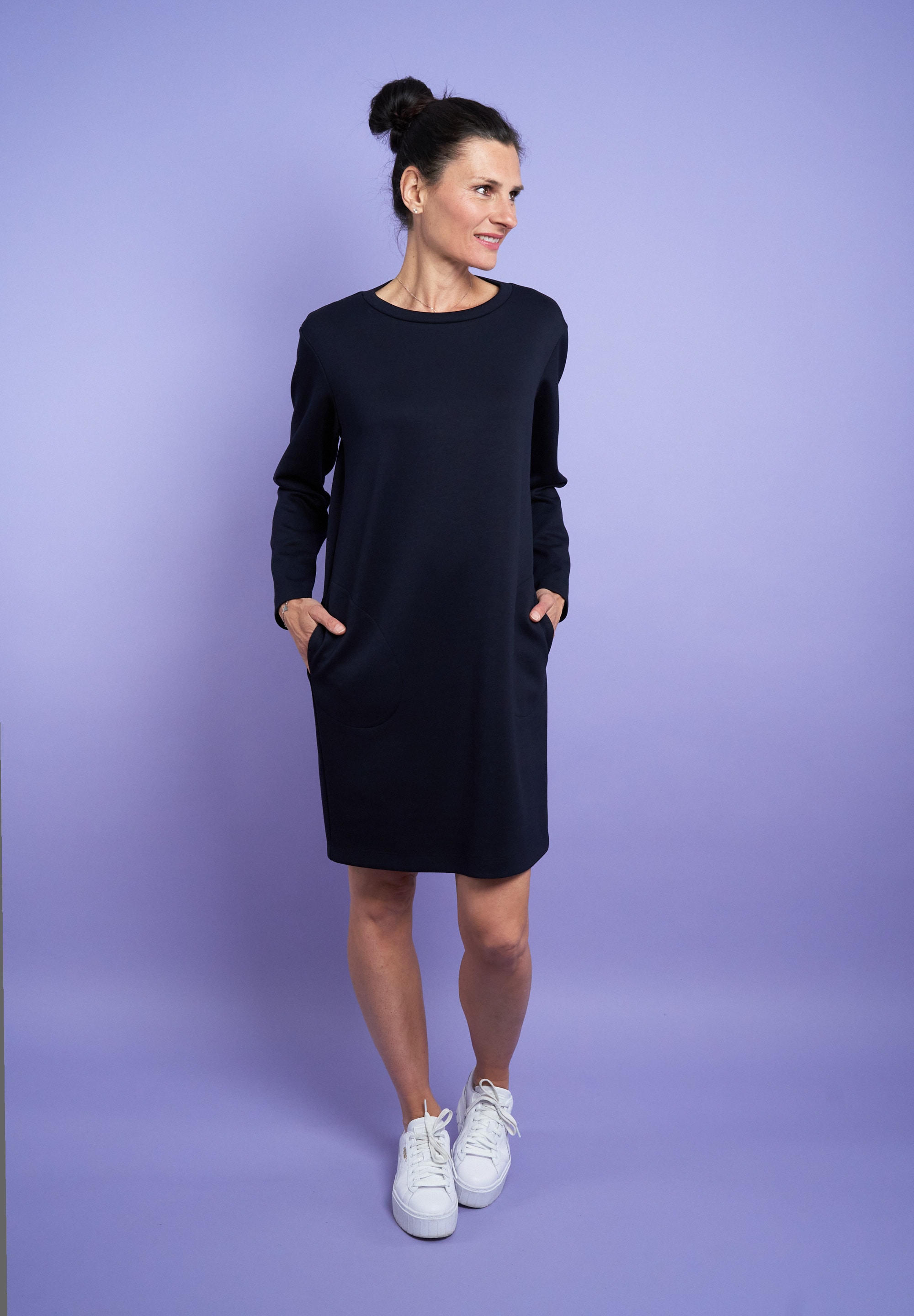 Seidel Moden Sweatkleid, mit Eingrifftaschen und MADE IN GERMANY günstig online kaufen