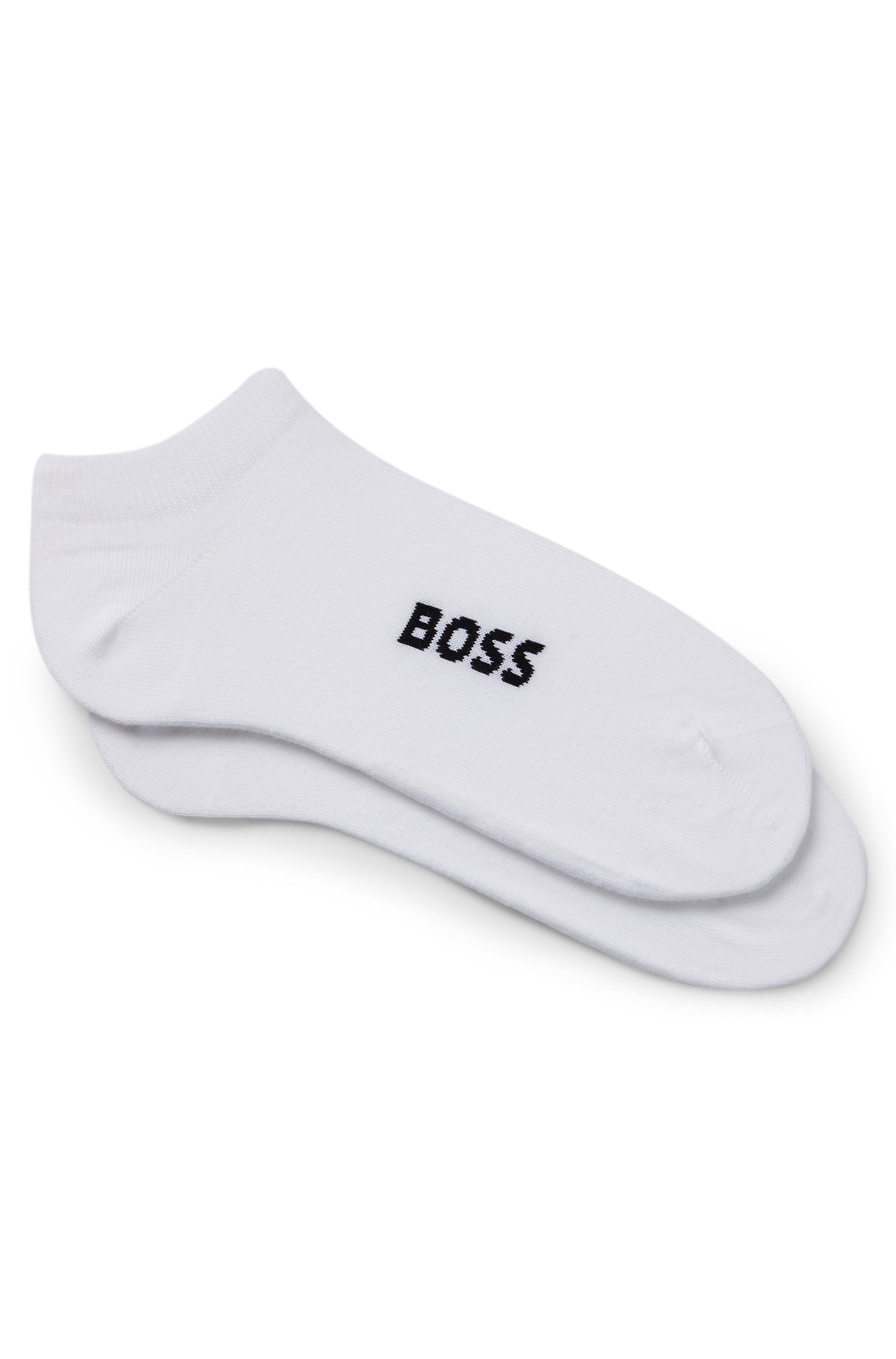 BOSS Sneakersocken "2P AS Logo CC W" Packung, 2 Paar tlg. mit Logoschriftzug