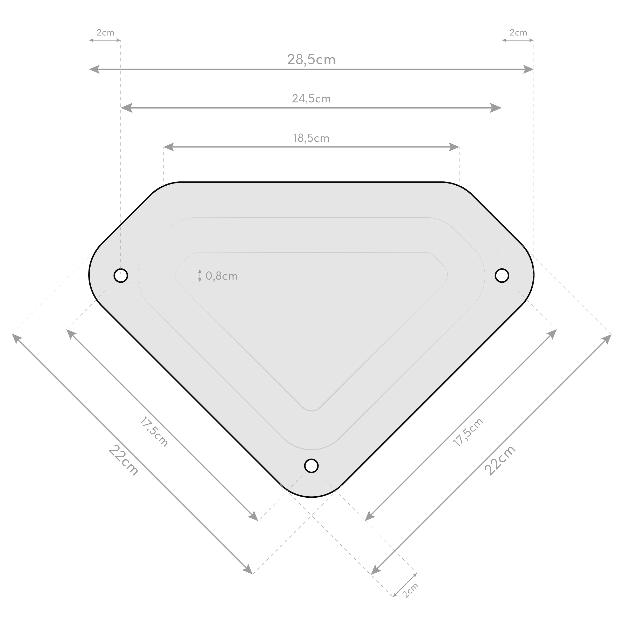 Sojag Pavillon »Messina«, (Set), BxT: 363x298 cm