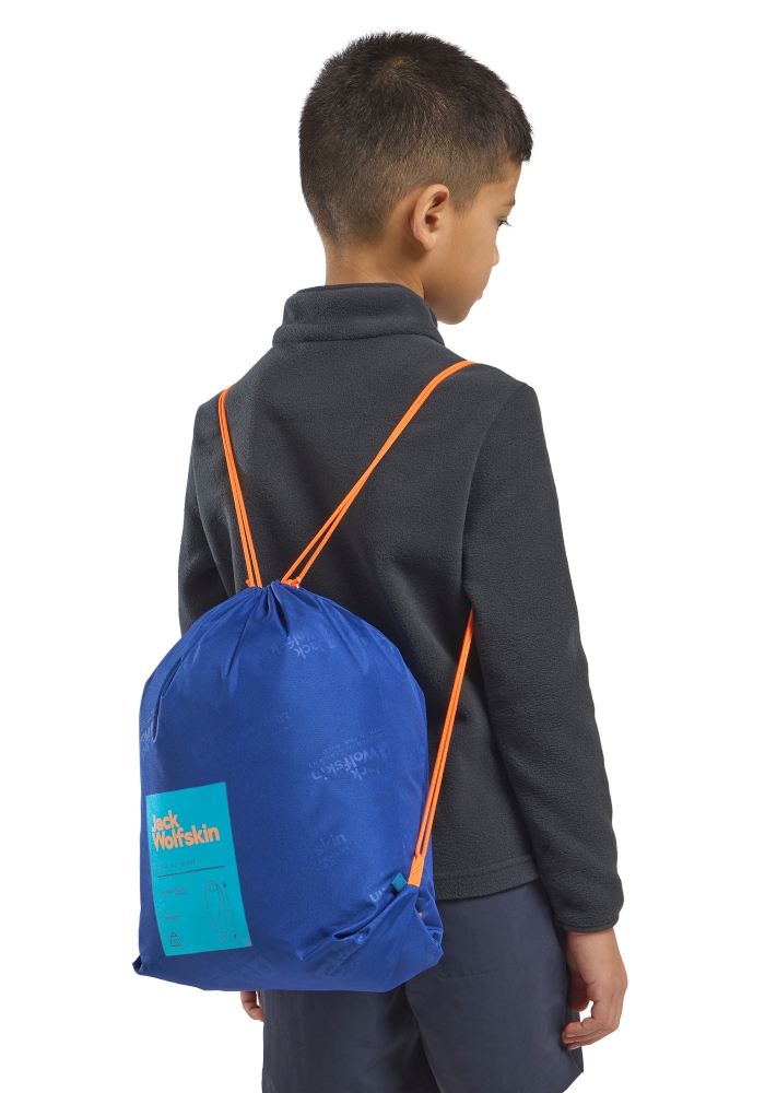 JACK WOLFSKIN Kinderschlafsack "GROW UP MOONRISE", blau, Schlafsäcke, Kinderschlafsack, warm, anpassbare Länge