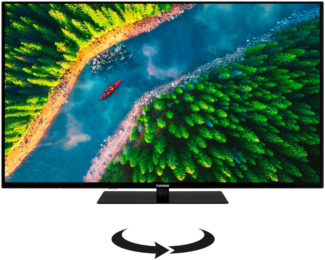 Telefunken QLED-Fernseher »D55Q850M8CWI«, 4K Ultra HD, Smart-TV
