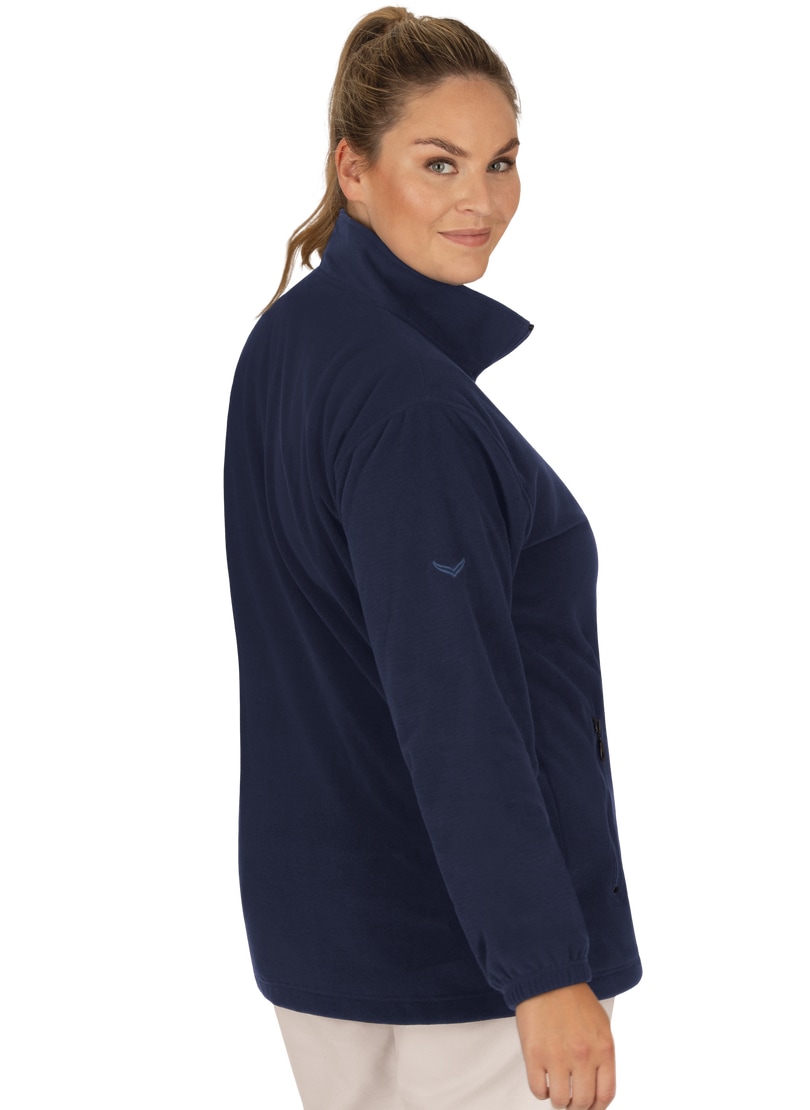 Trigema Fleecejacke »TRIGEMA Fleecejacke«, (1 St.)