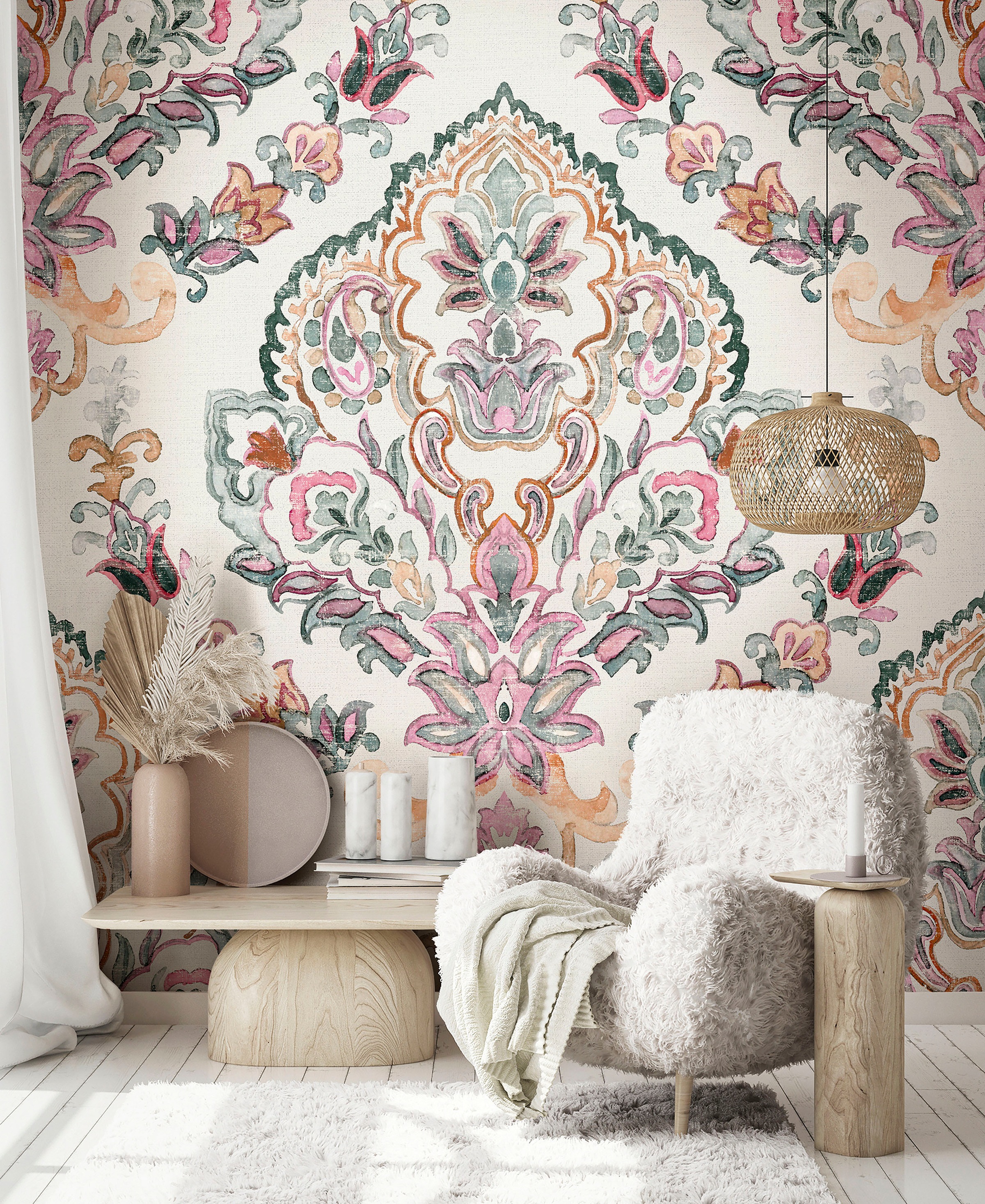 Marburg »Indira« matt glatt moderne Tapete für Wohnzimmer Schlafzimmer Küche