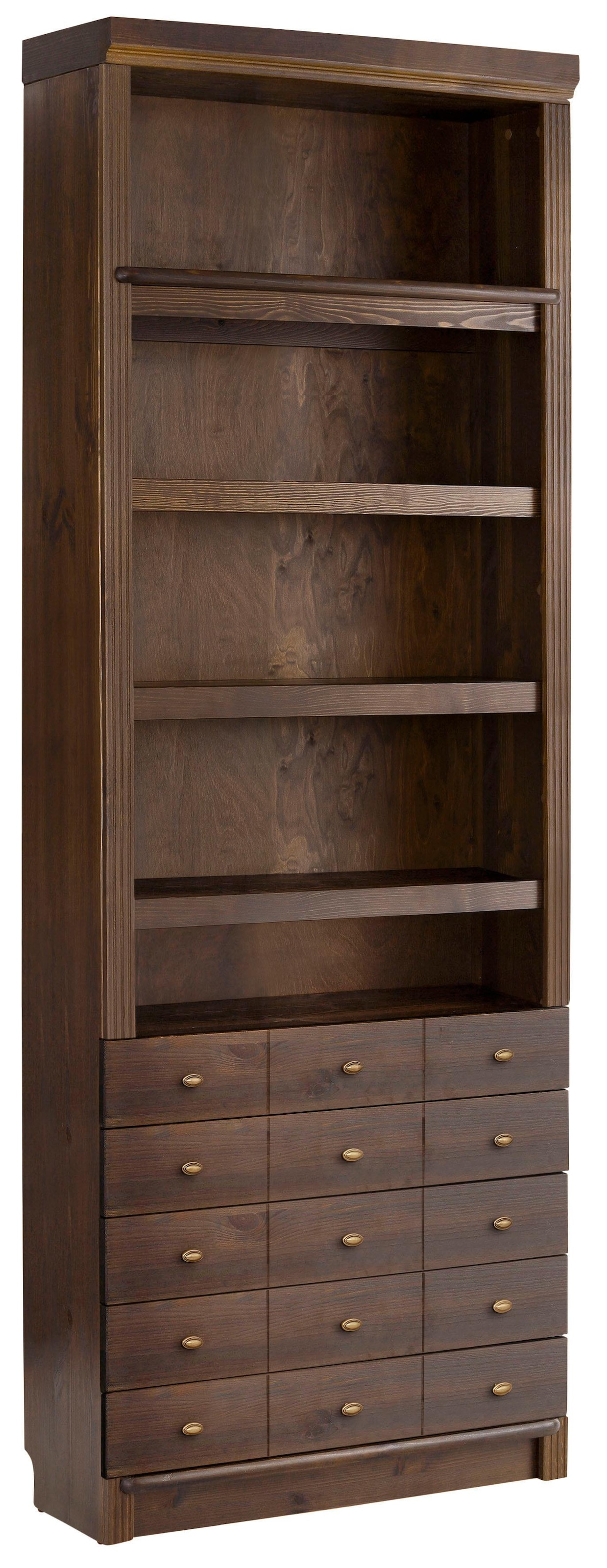 Home affaire Bücherregal "Soeren" aus massiver Kiefer, Tiefe 29 cm, Höhe 22 günstig online kaufen