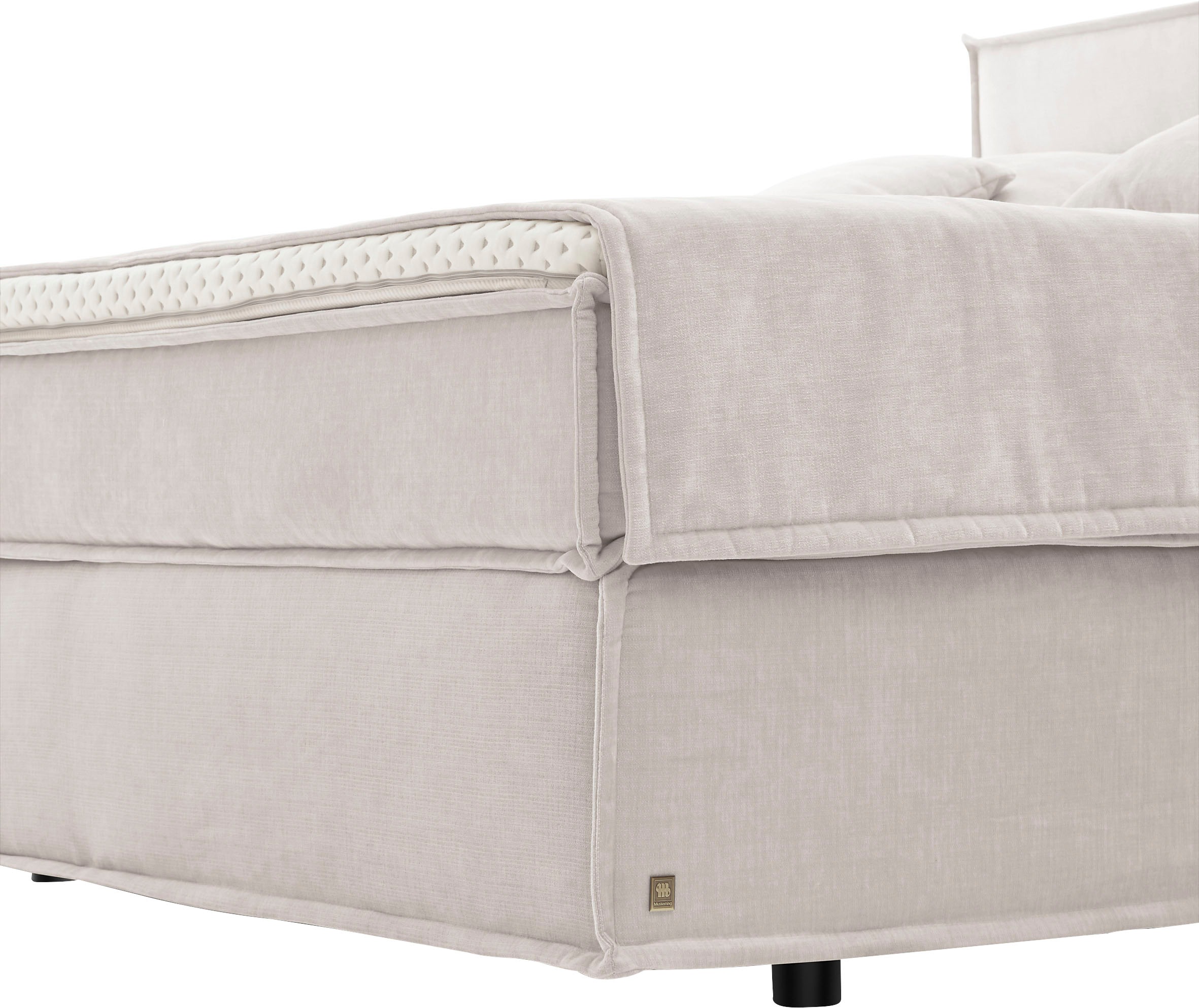 Musterring Boxspringbett »JustB! SC100«, schwebende Optik, inklusive Topper, verschiedene Farben, 180 x 200 cm