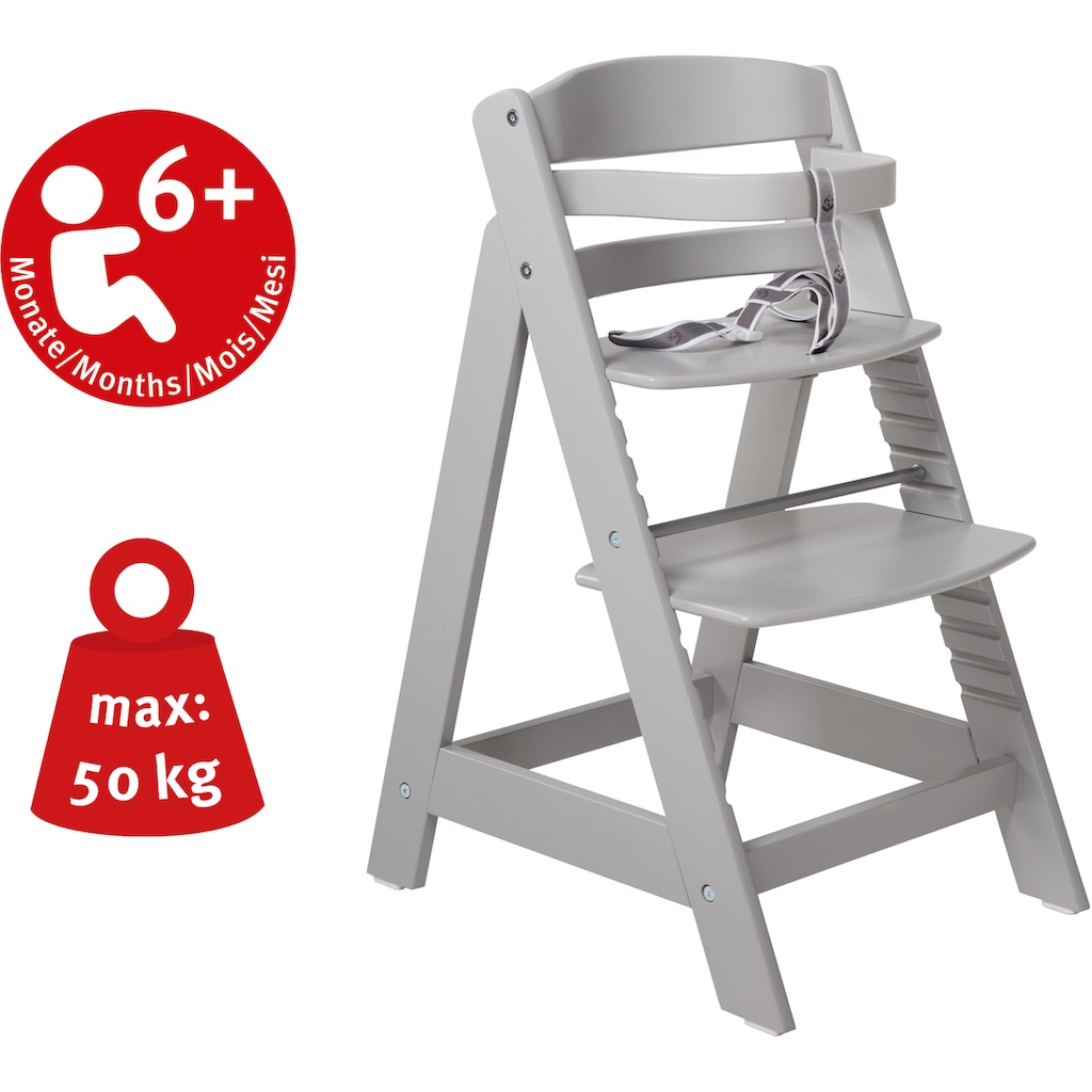 roba® Hochstuhl »Treppenhochstuhl Sit up III, taupe«