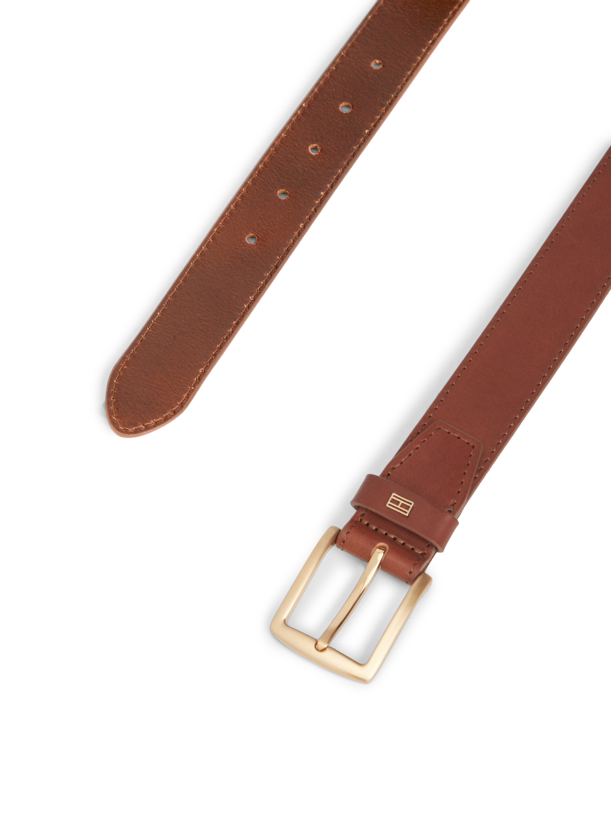 Tommy Hilfiger Ledergürtel »DENTON ELEVATED 3.5 cm breit« mit glattem Finish