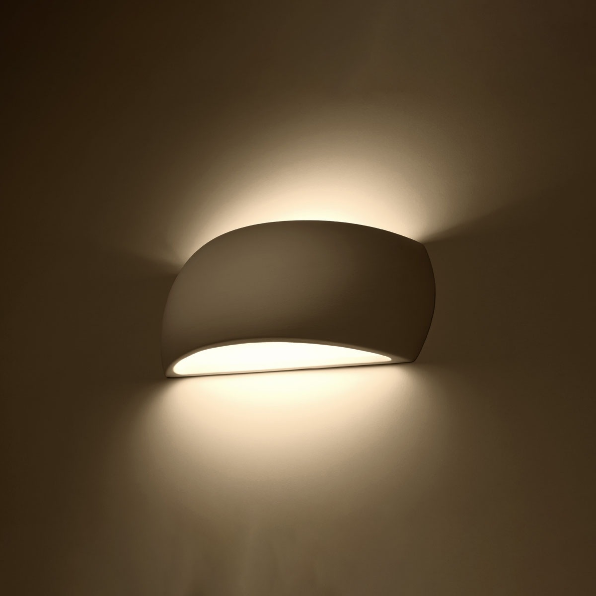 SOLLUX lighting Wandleuchte »PONTIUS«, 1 flammig, Leuchtmittel G9 | ohne Leuchtmittel, Das Oberteil scheint