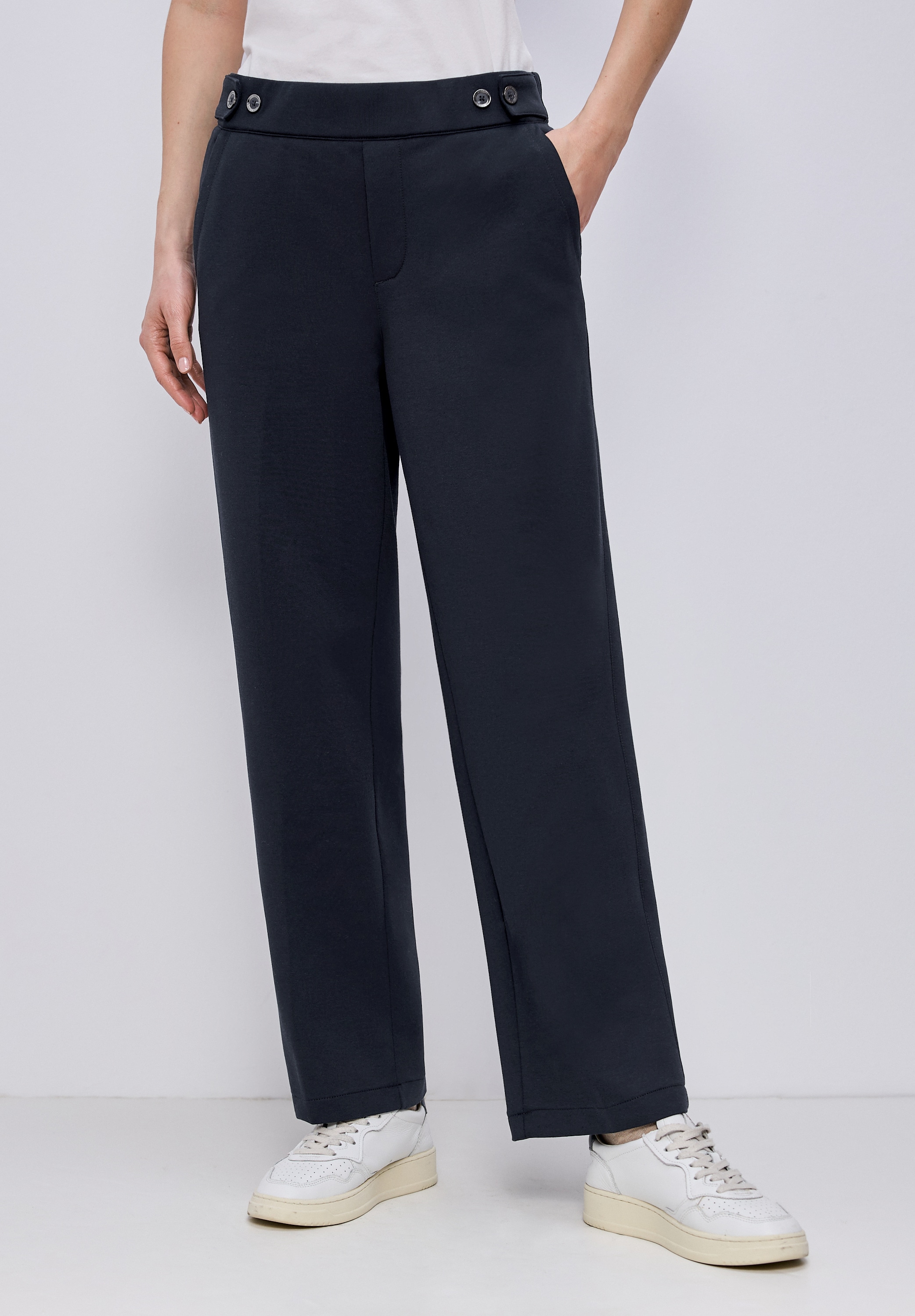 STREET ONE Stoffhose mit Elastikbund günstig online kaufen