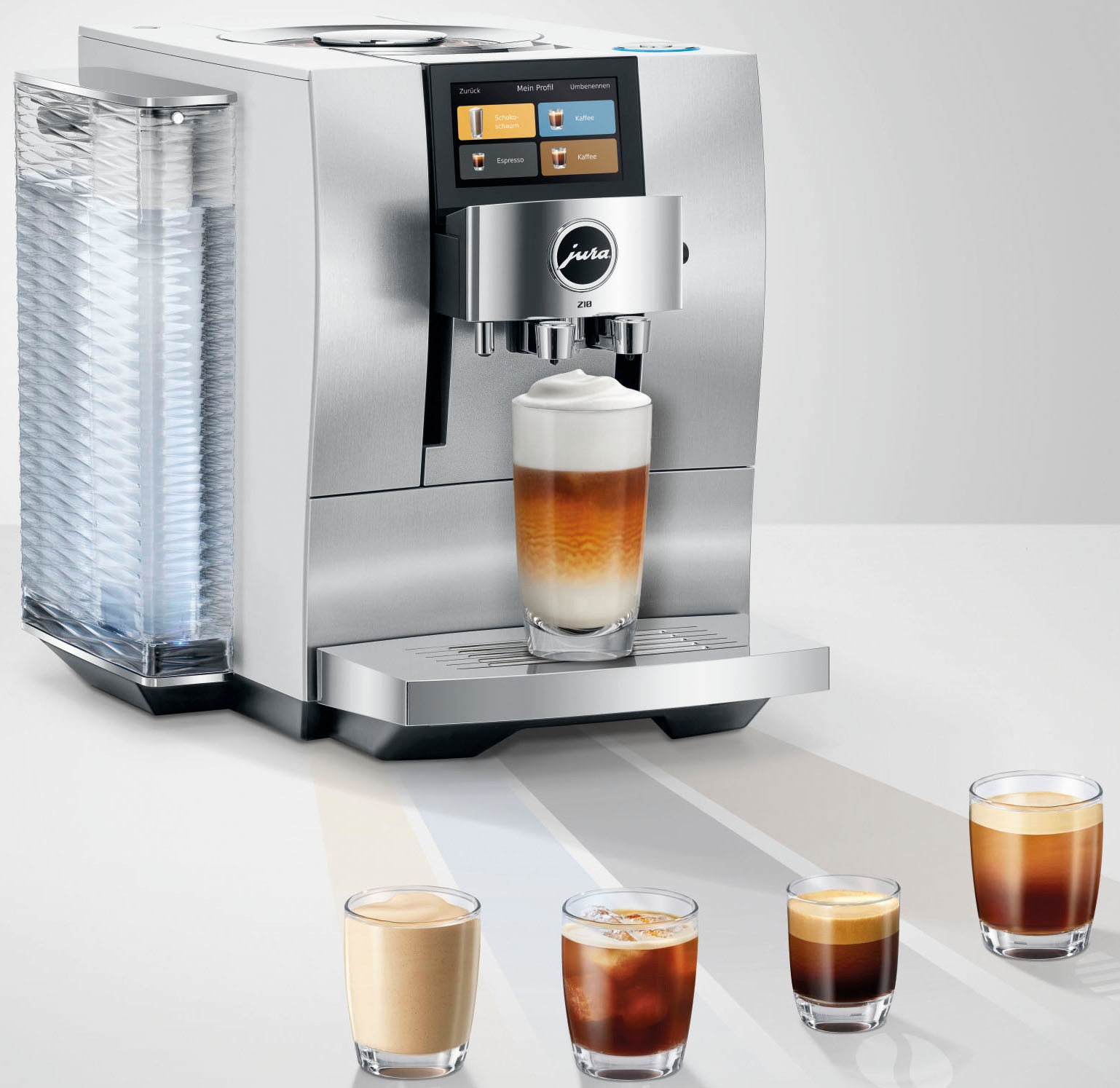 JURA Kaffeevollautomat »15613 Z10 Aluminium White (EB)«