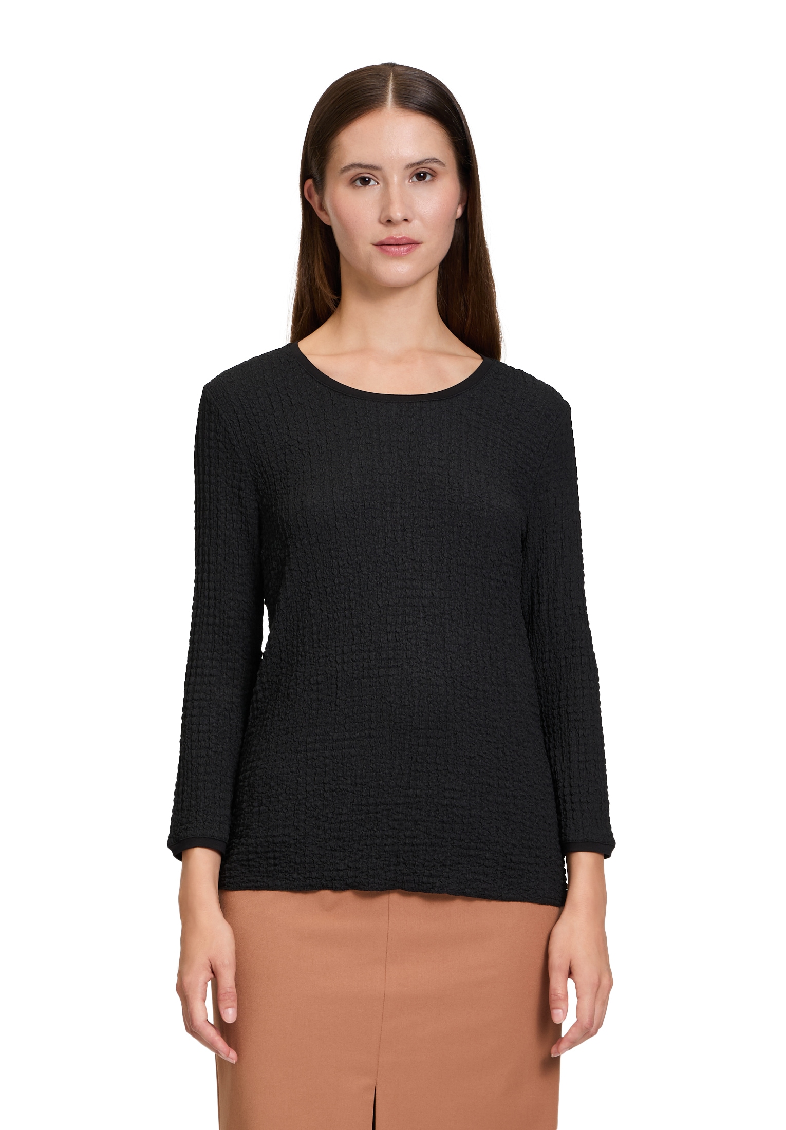 Betty Barclay 3/4-Arm-Shirt "Betty Barclay Damen Strukturshirt mit Rundhals günstig online kaufen