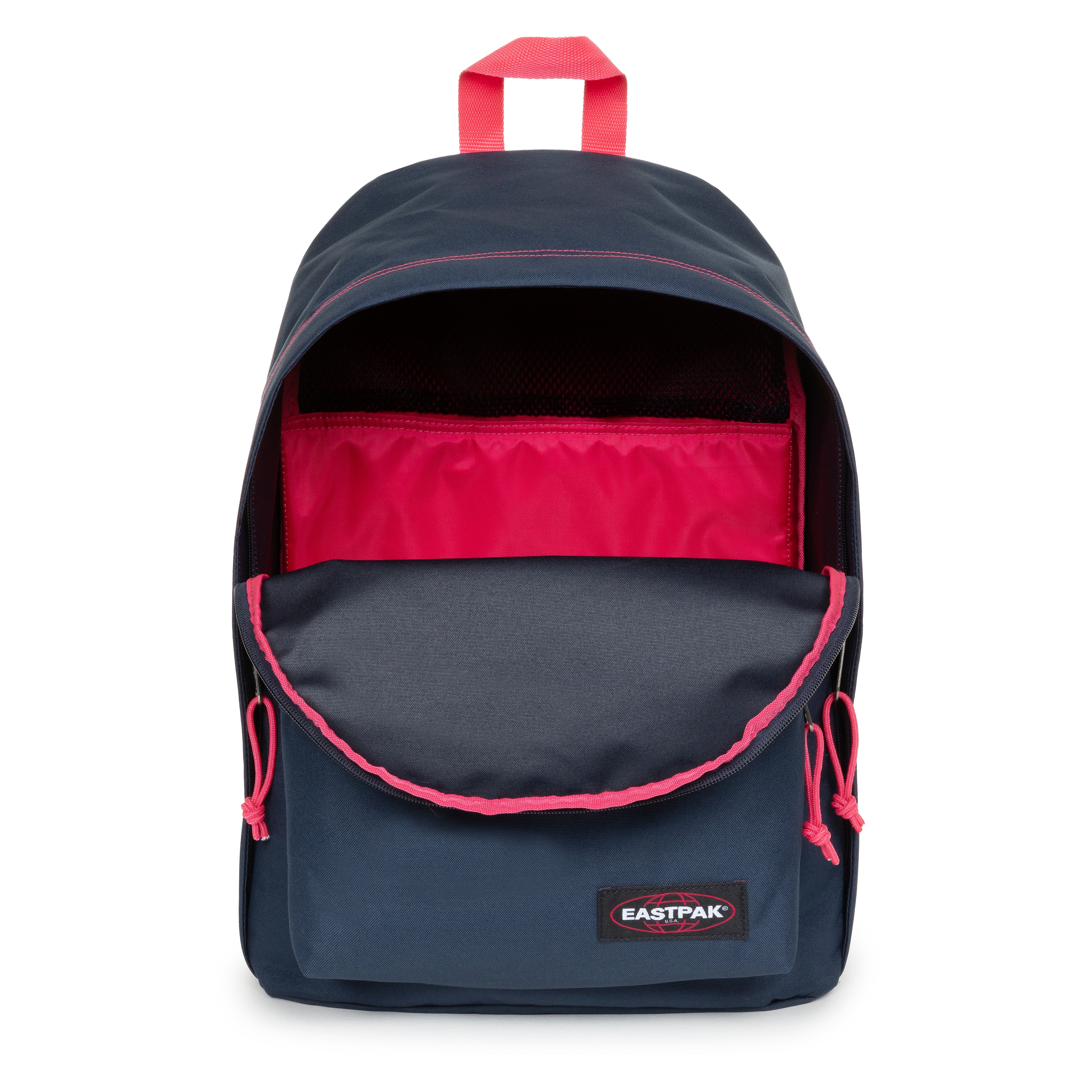 Eastpak Freizeitrucksack "OUT OF OFFICE" Unisex Schulrucksack, Businessrucksack mit Logo-Aufnäher