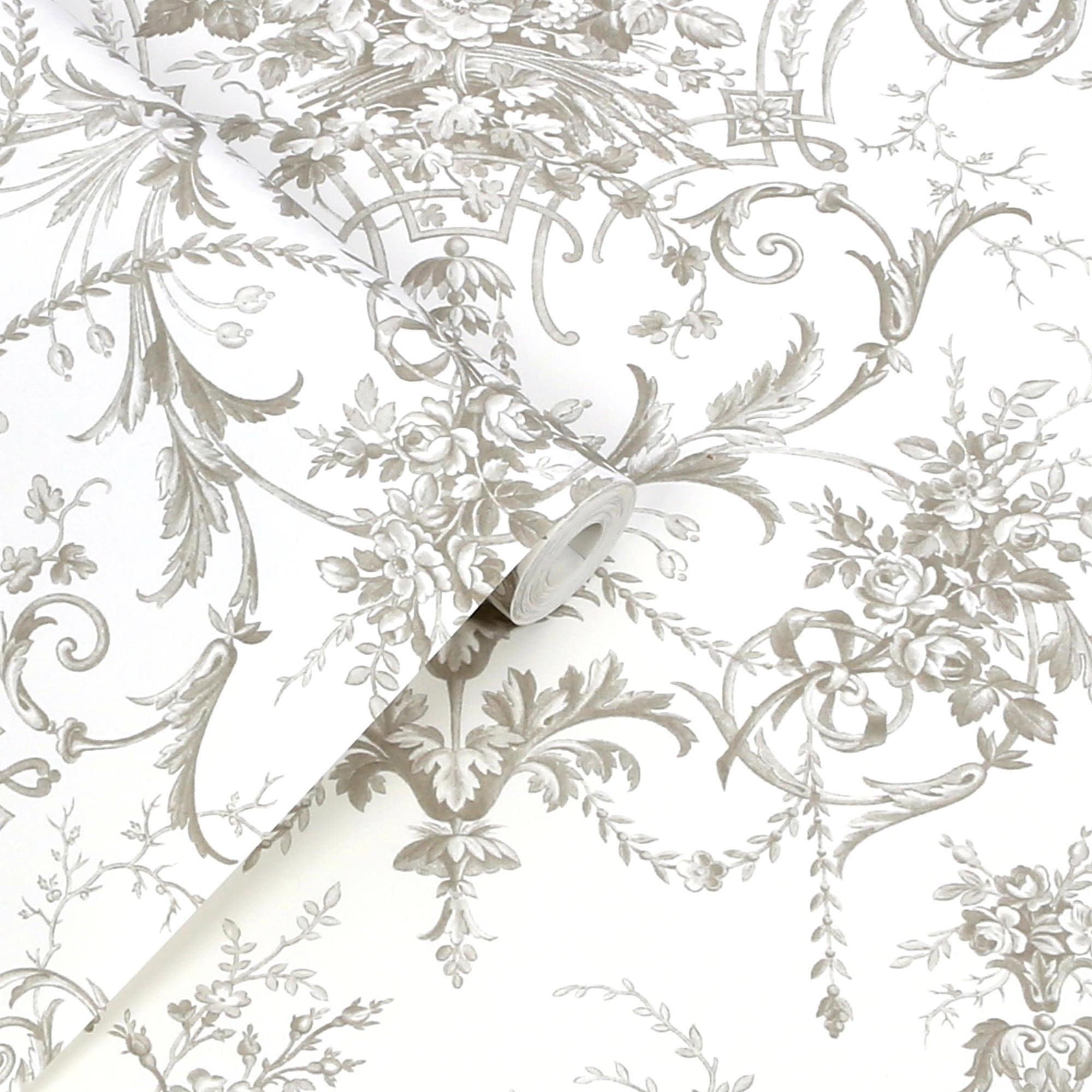 LAURA ASHLEY Vliestapete »TUILERIES«, floral, Design Tapeten