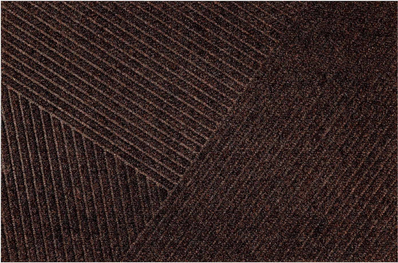 Fußmatte, B:60cm H:7mm L:90cm, braun, WASH+DRY BY KLEEN-TEX, Polyamid, Flur, Teppiche