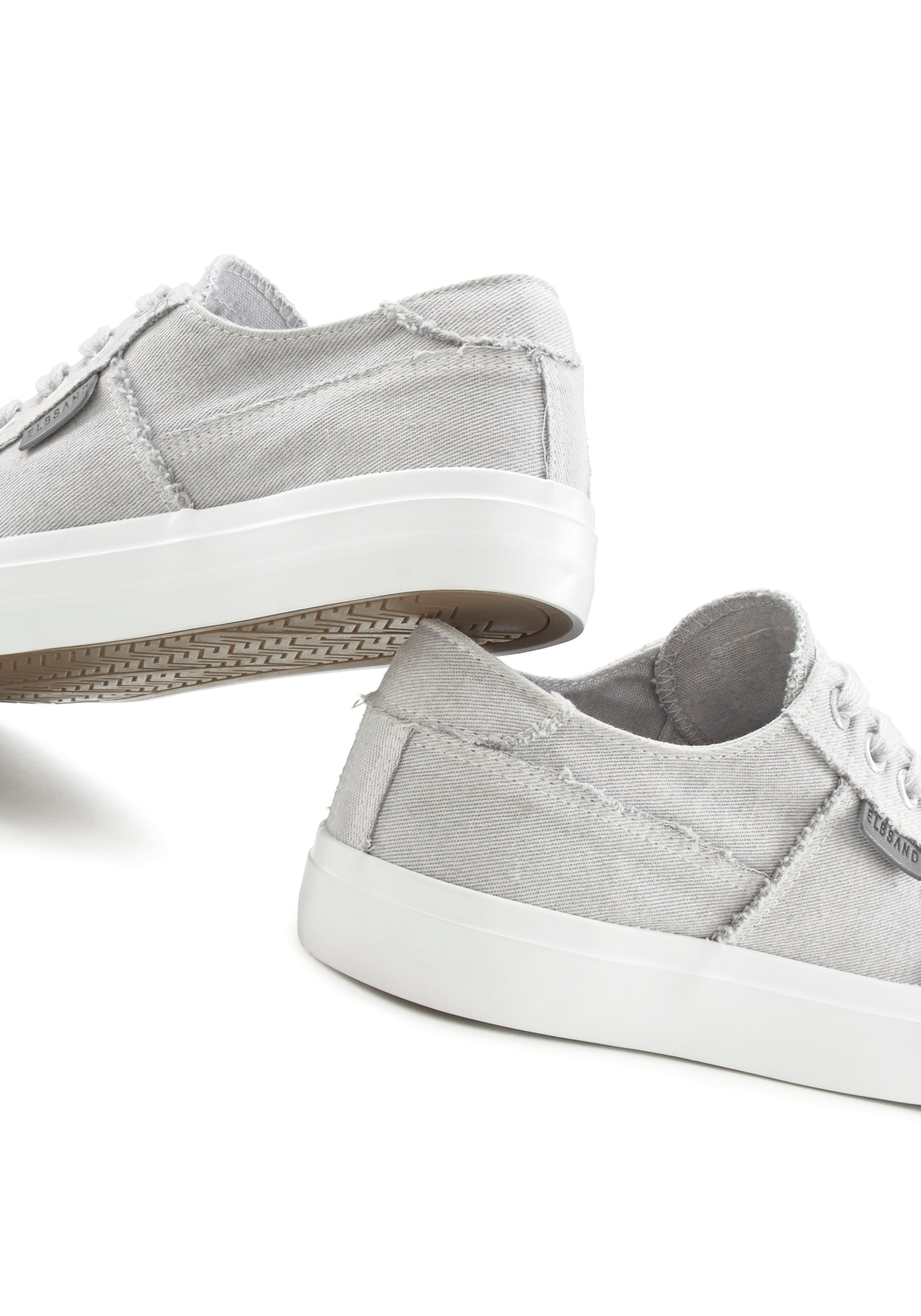 Elbsand Sneaker »Schnürschuh«, Schnürhalbschuh, Freizeitschuh aus Textil, Used-Look VEGAN