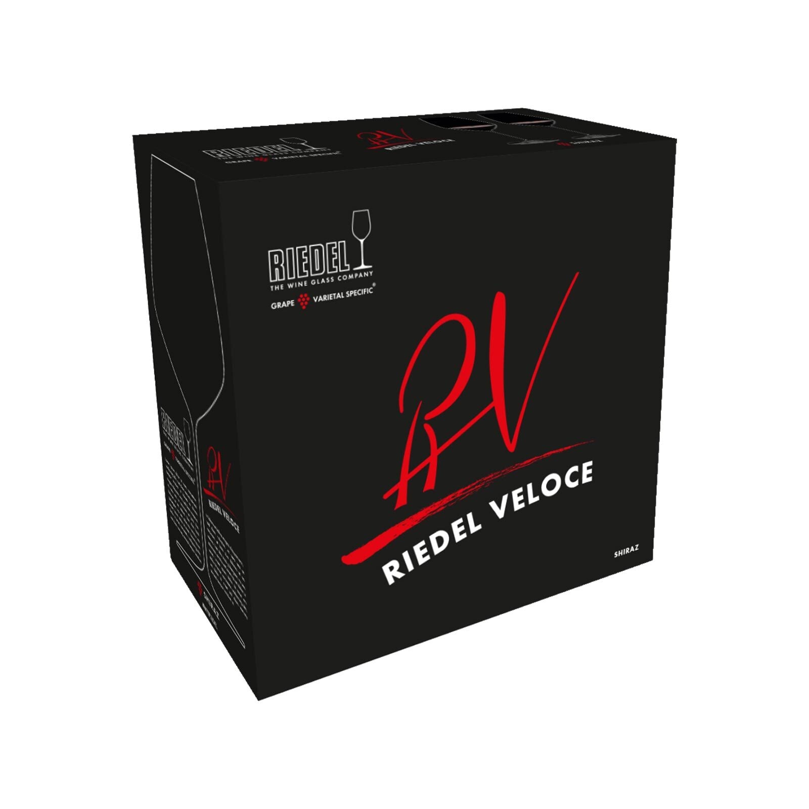 RIEDEL THE WINE GLASS COMPANY Rotweinglas »Syrah / Shiraz Weingläser Veloce 720 ml 2er Set transparent«