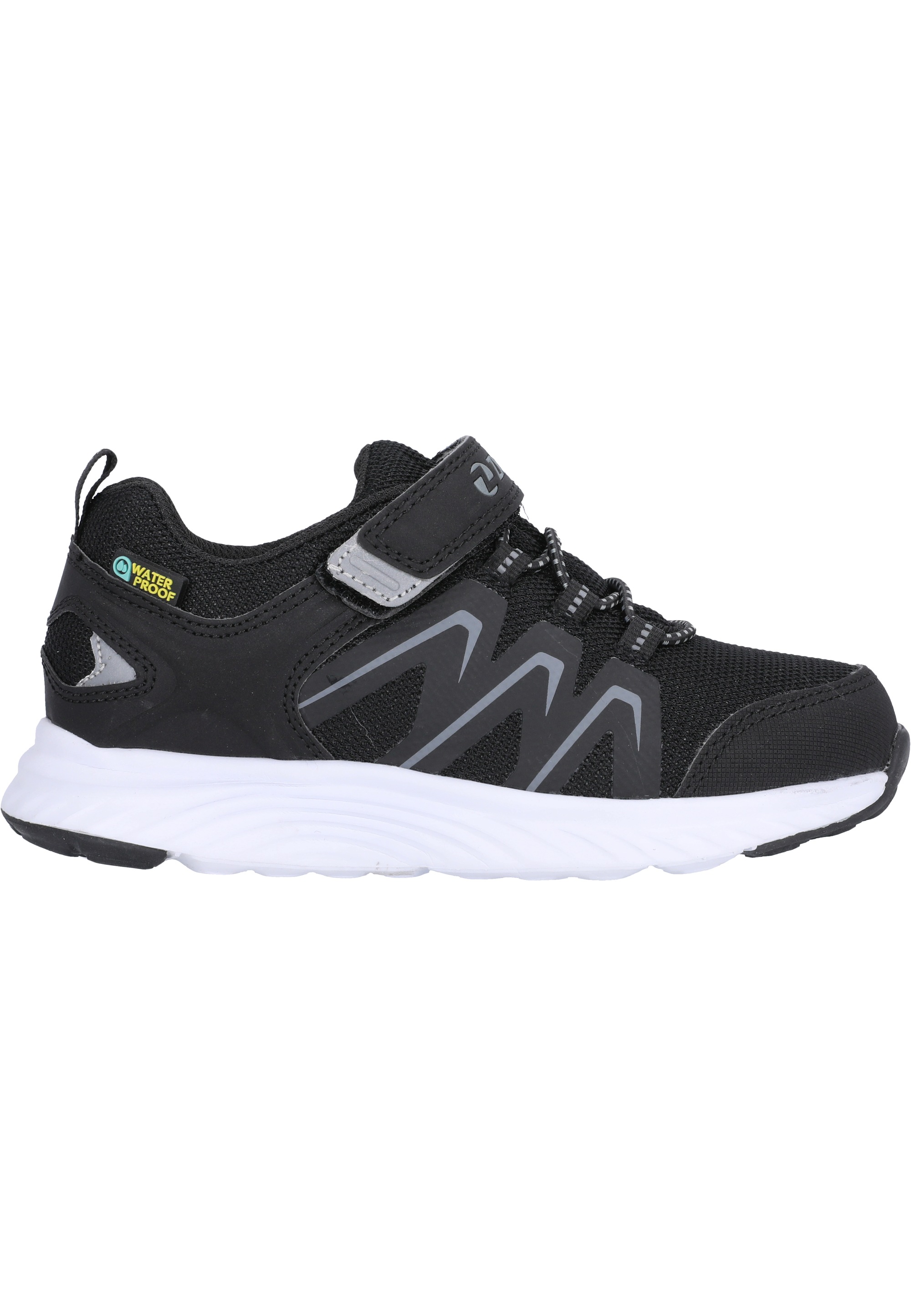 Sneaker ZIGZAG "Aigoose", Damen, Gr. 25, schwarz, Kunstfaser, Polyurethane, Schuhe Sneaker, mit praktischem Klettverschluss 3