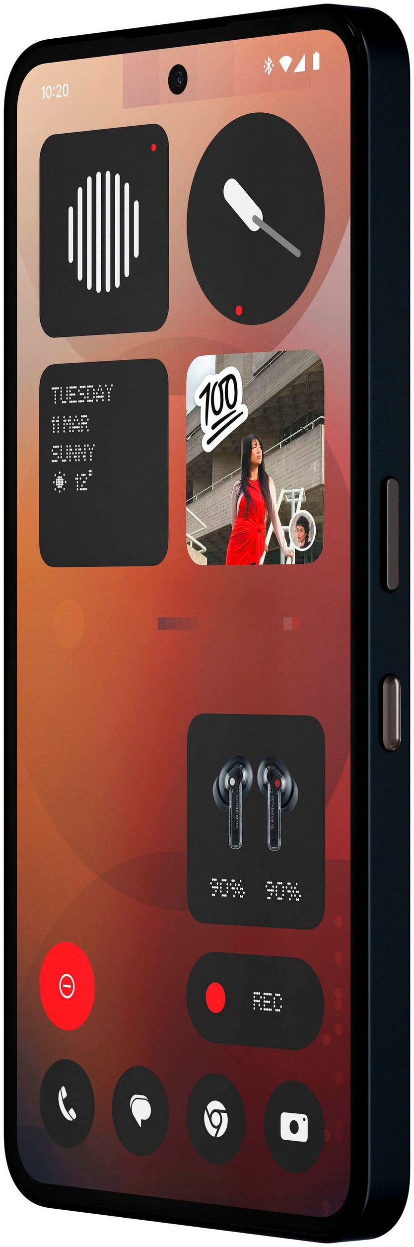 NOTHING Smartphone »PHONE (3a)« schwarz