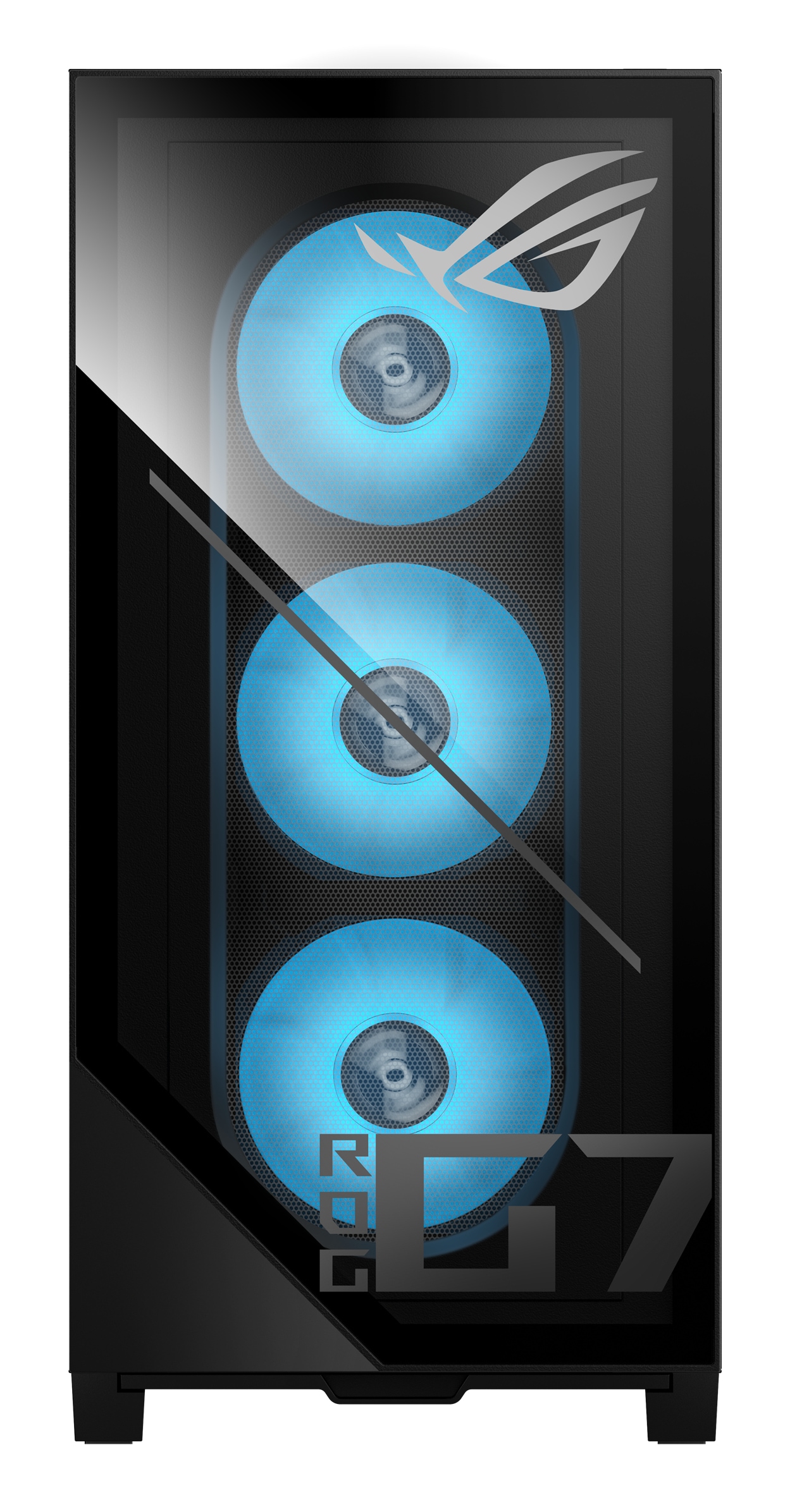 ASUS PC "ROG G700 U7-265F 64 2TB G700TF-07265F352W", Microsoft Windows 11 Home, 128 GB RAM 2.000 GB SSD, schwarz, Büro, Desktop-PCs