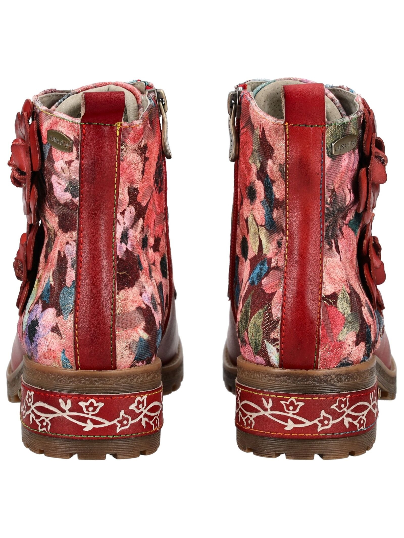 LAURA VITA Schnürstiefelette »LAURA VITA Stiefelette Leder/Textil«