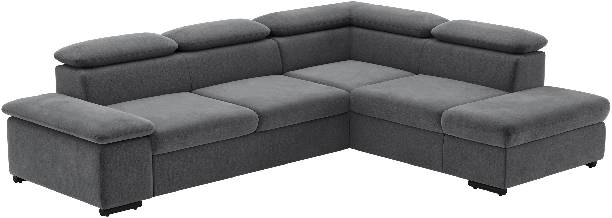 sit&more Ecksofa »Alcudia L-Form«, mit Armteilverstellung, optional Kopfteilverstellung und Bettfunktion