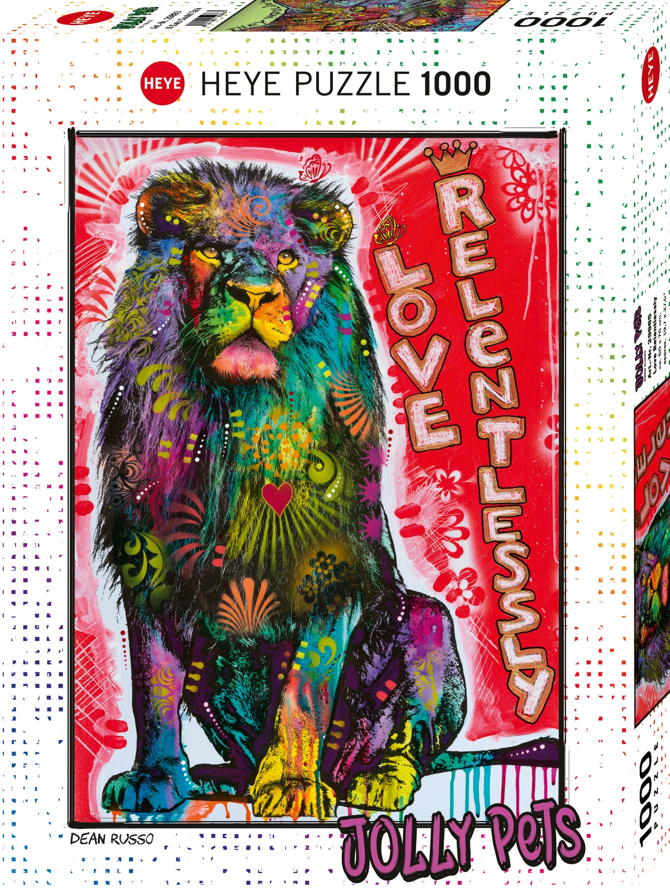HEYE Puzzle »Love Relentlessly/ Jolly Pets«, Made in Germany