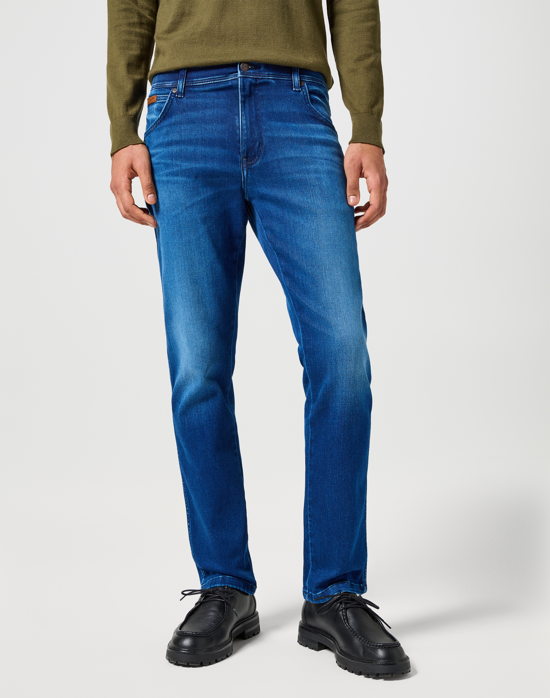 Wrangler 5-Pocket-Jeans »TEXAS SLIM FREE TO STRETCH«, Free to stretch material