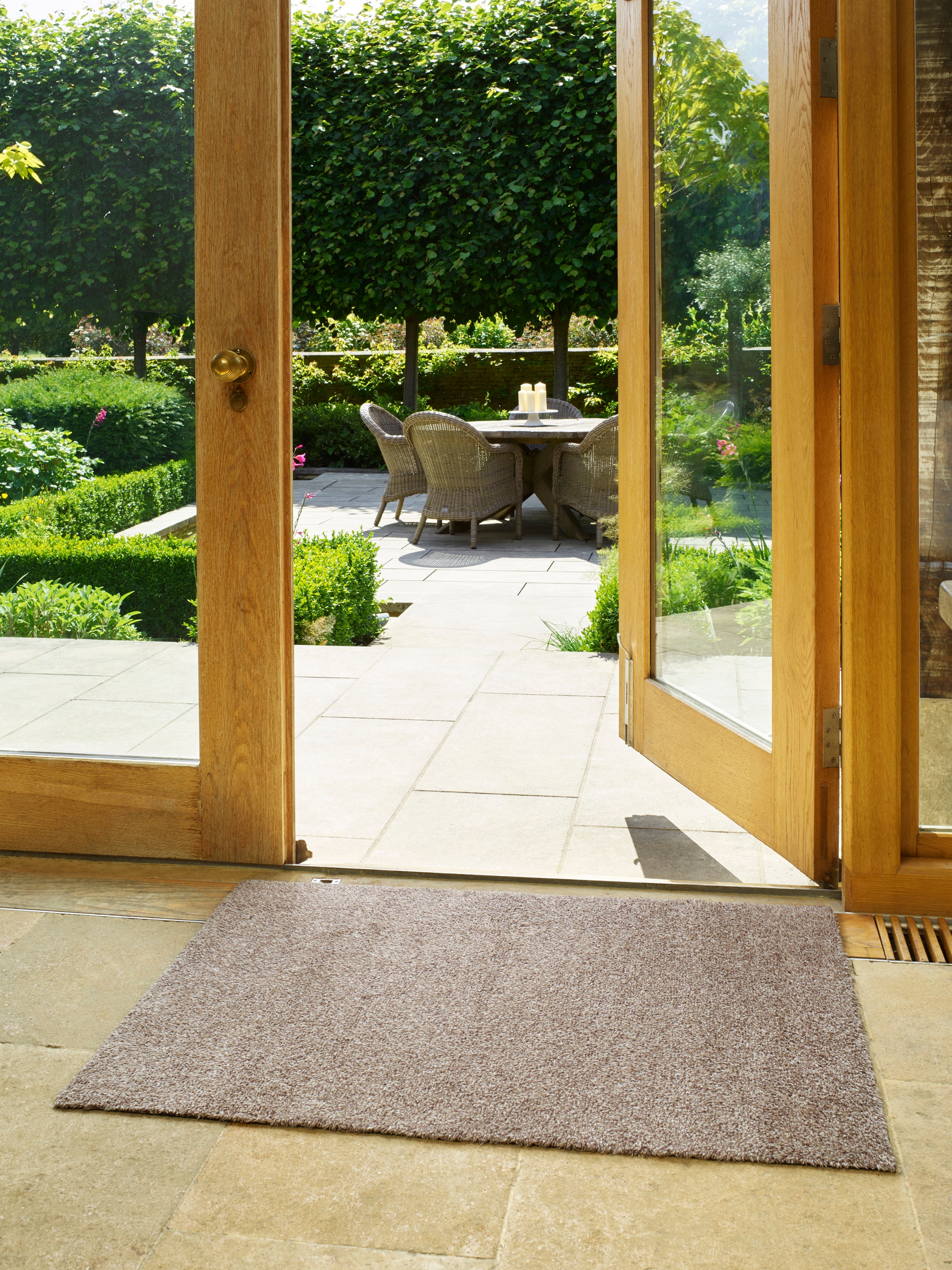 Turtle Mat Fußmatte »Fawn« rechteckig 8 mm Höhe