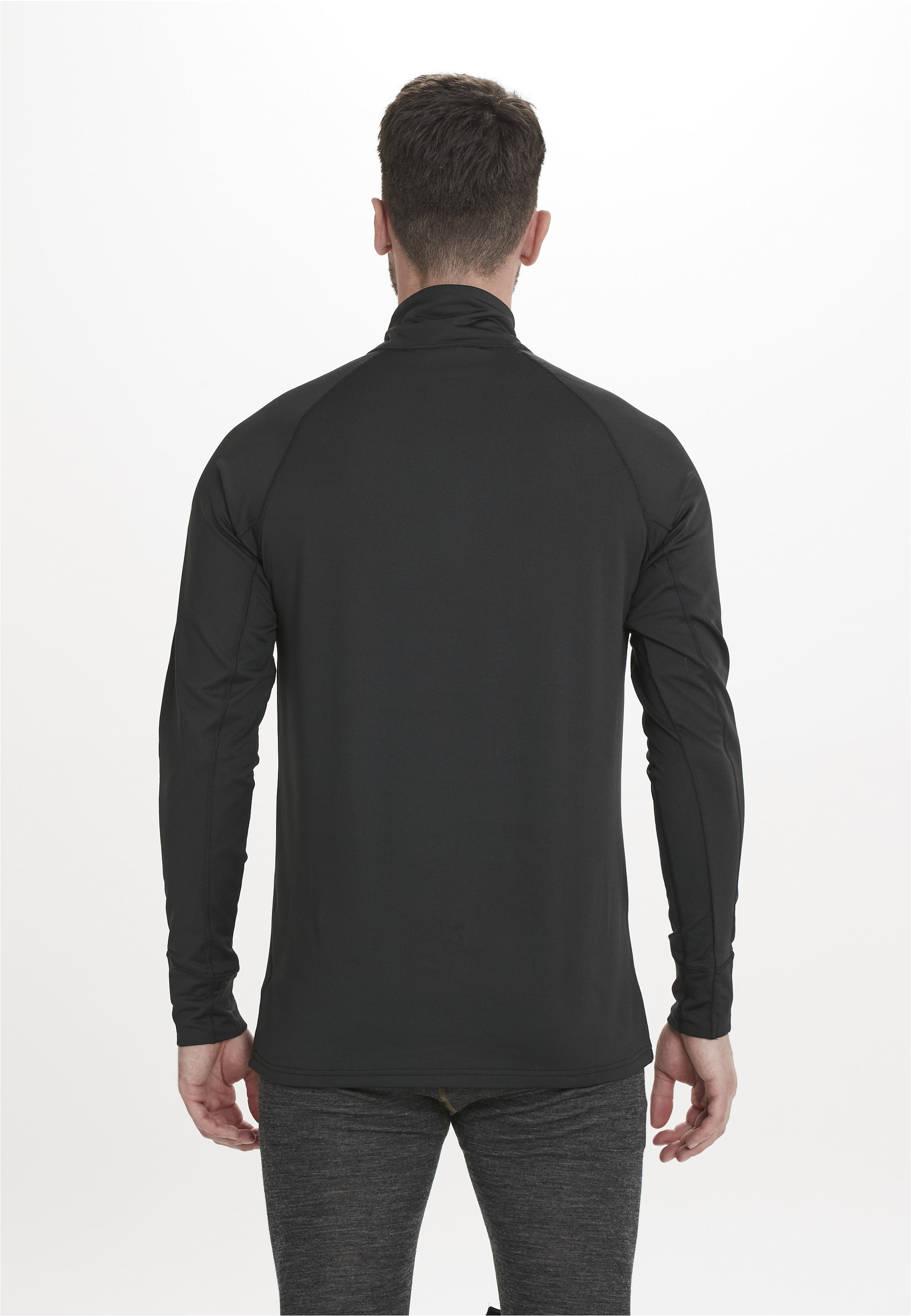 WHISTLER Langarmshirt »Baggio«, (1 tlg.), mit hochabschließendem Kragen