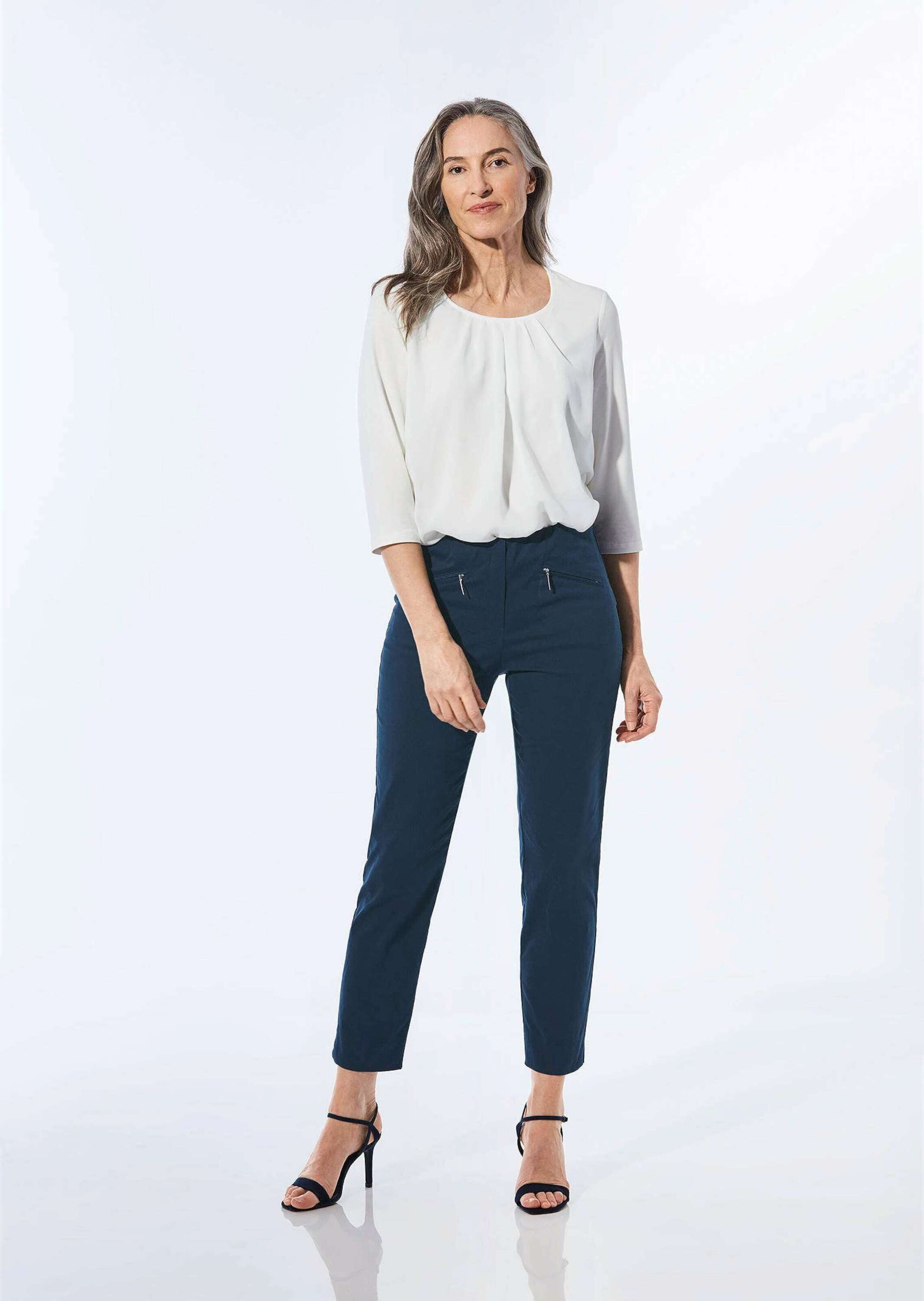 Goldner Louisa 7/8 Pants Blue 44 3