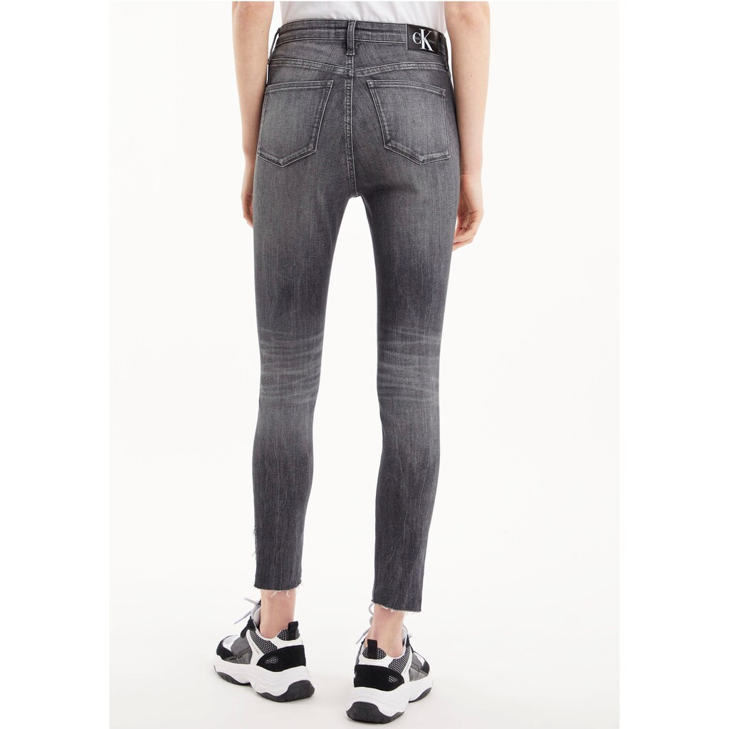 Calvin Klein Jeans Skinny-fit-Jeans »HIGH RISE SUPER SKINNY ANKLE«