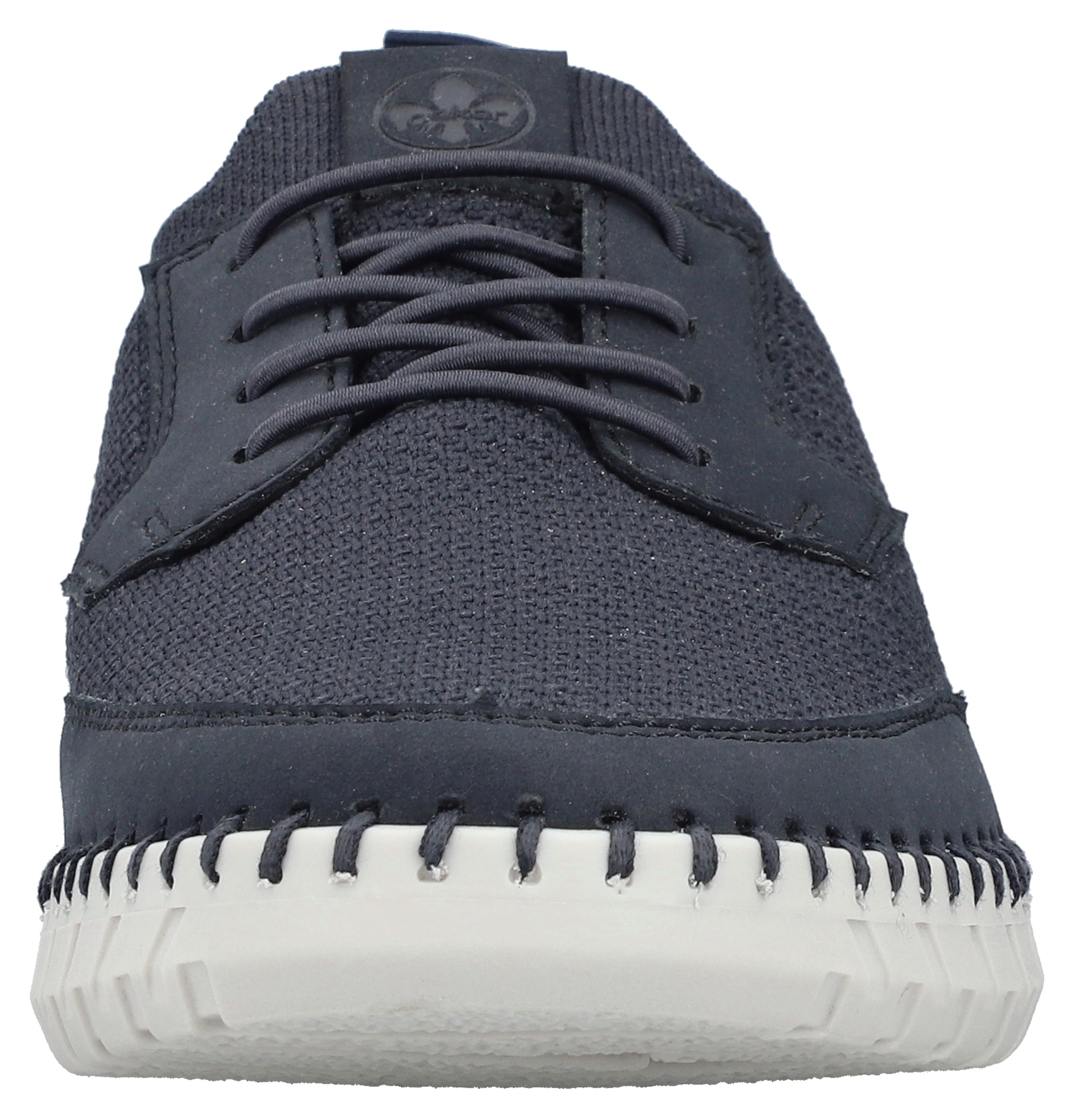 Rieker Slip-On Sneaker, Slipper, Schlupfschuh, Freizeitsneaker mit elastischem Einstieg