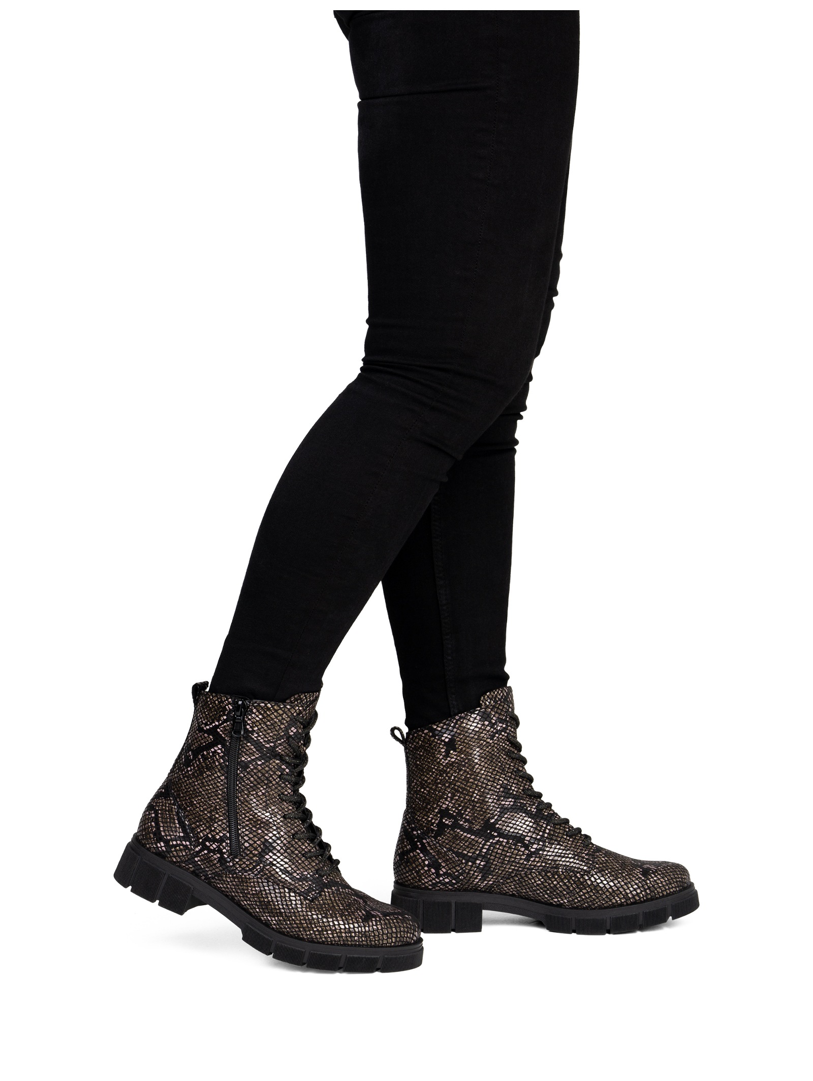 Remonte Schnürstiefelette »Remonte Stiefelette Lederimitat«