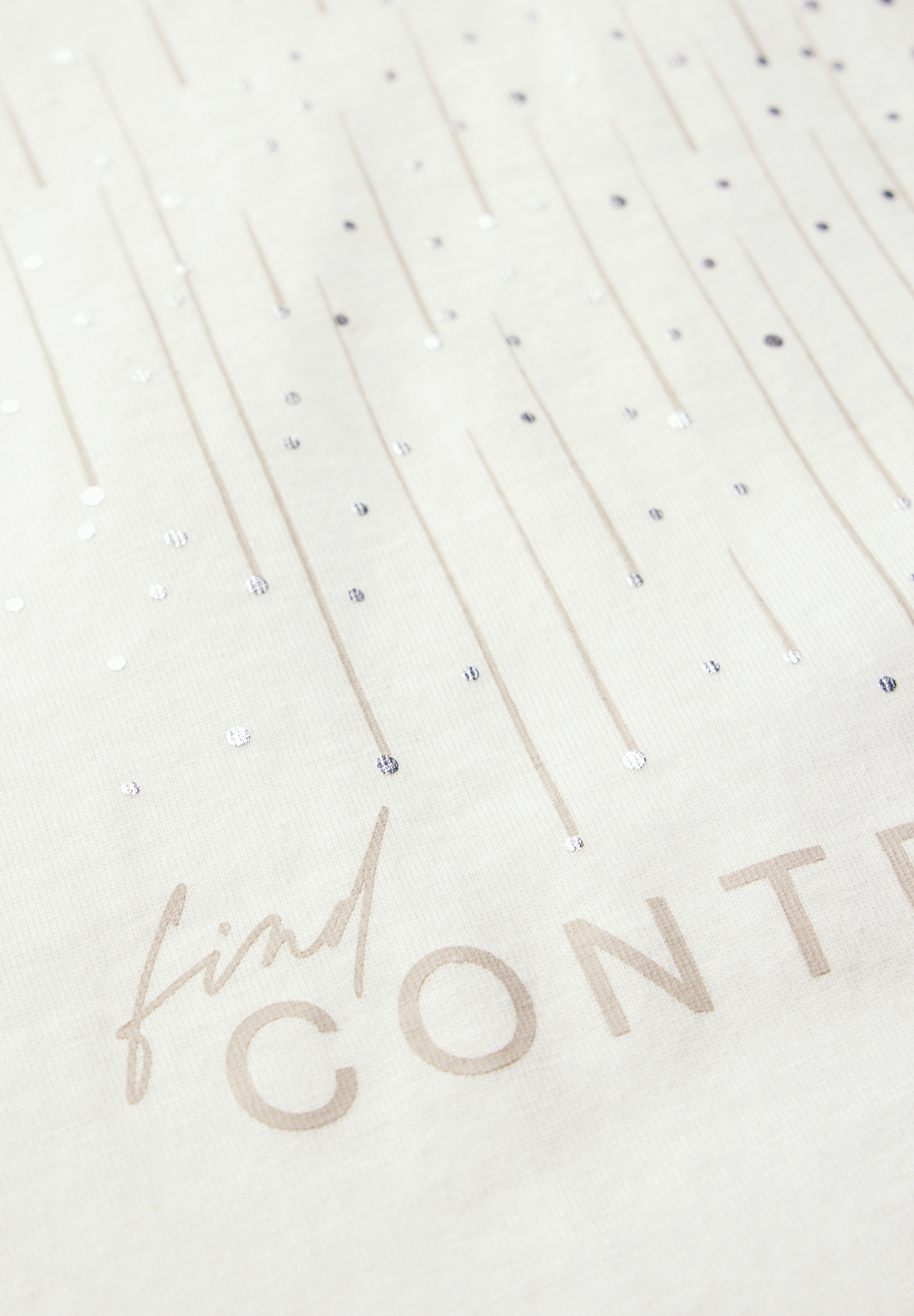 STREET ONE Print-Shirt, mit Seitlichen Einschlitzen am Saum