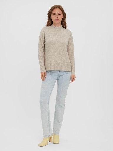 Thumbnail - Vero Moda Stehkragenpullover "VMLEFILE OVERSIZE BOXY BLOUSE GA NOOS"