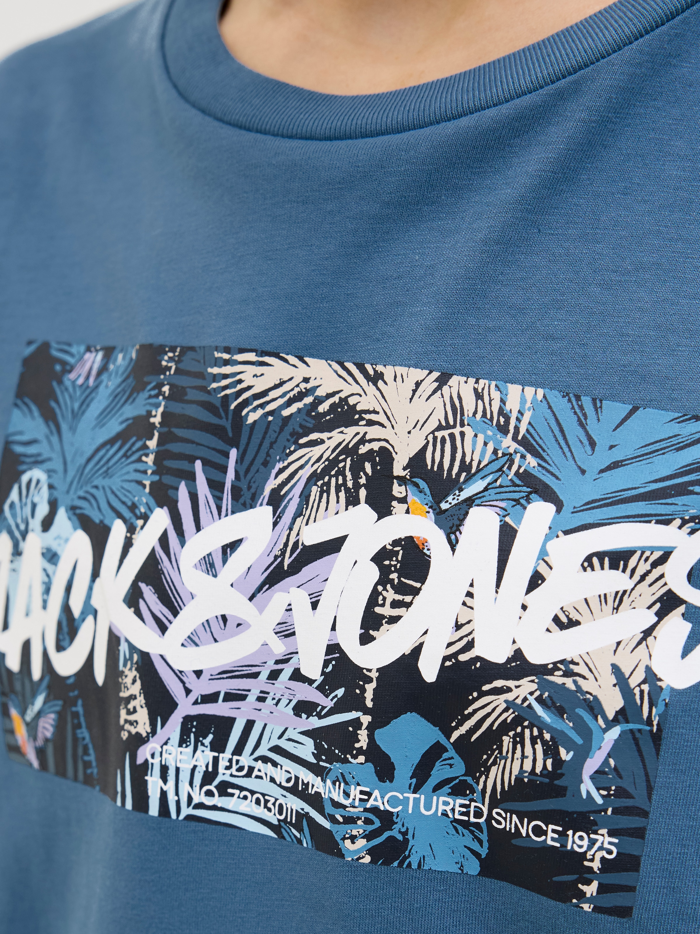 Jack & Jones Junior T-Shirt »JJHAWAII SHAPE TEE SS CREW NECK JNR«
