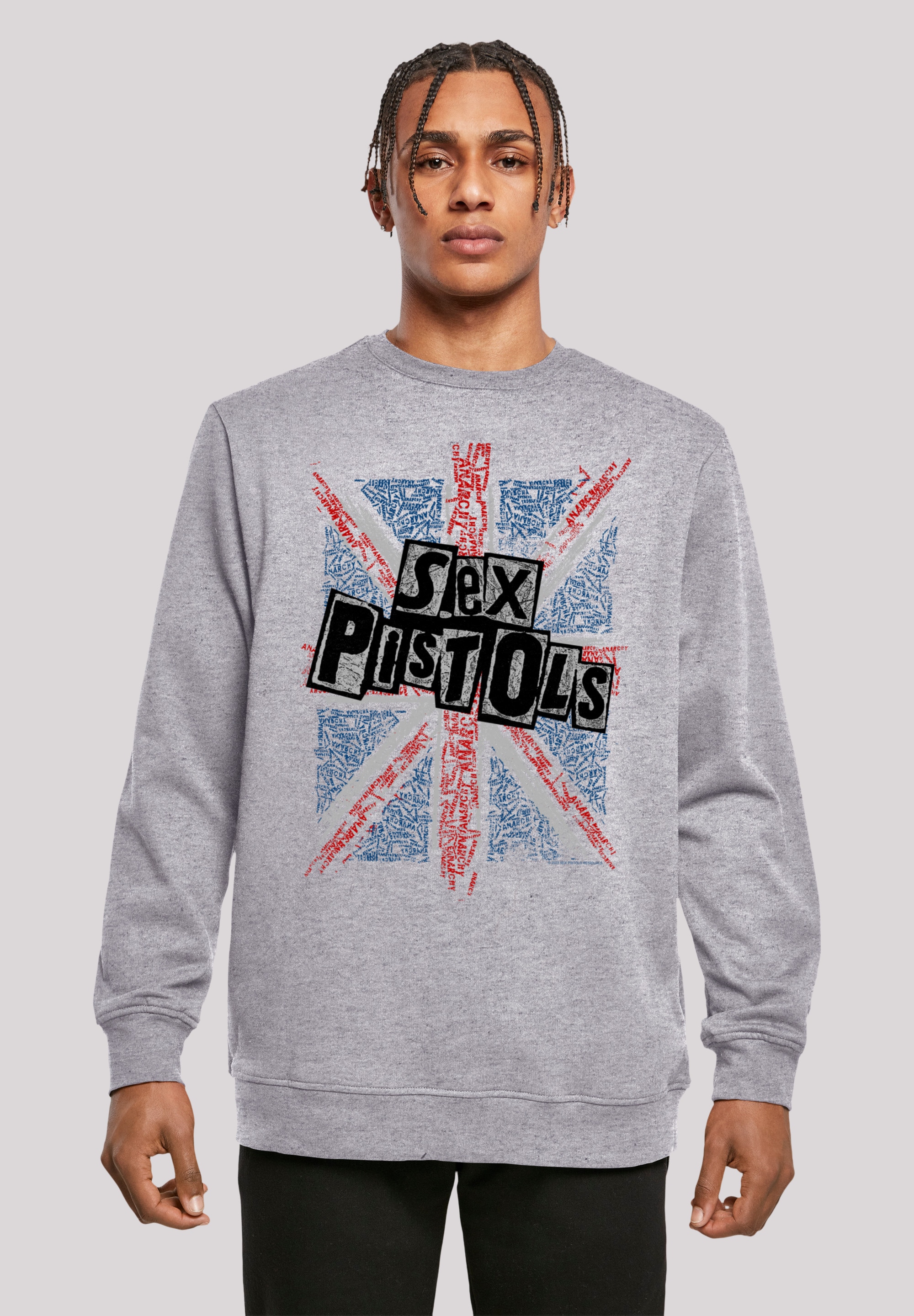 Sweatshirt »Sex Pistols Anarchy Flag«, Premium Qualität