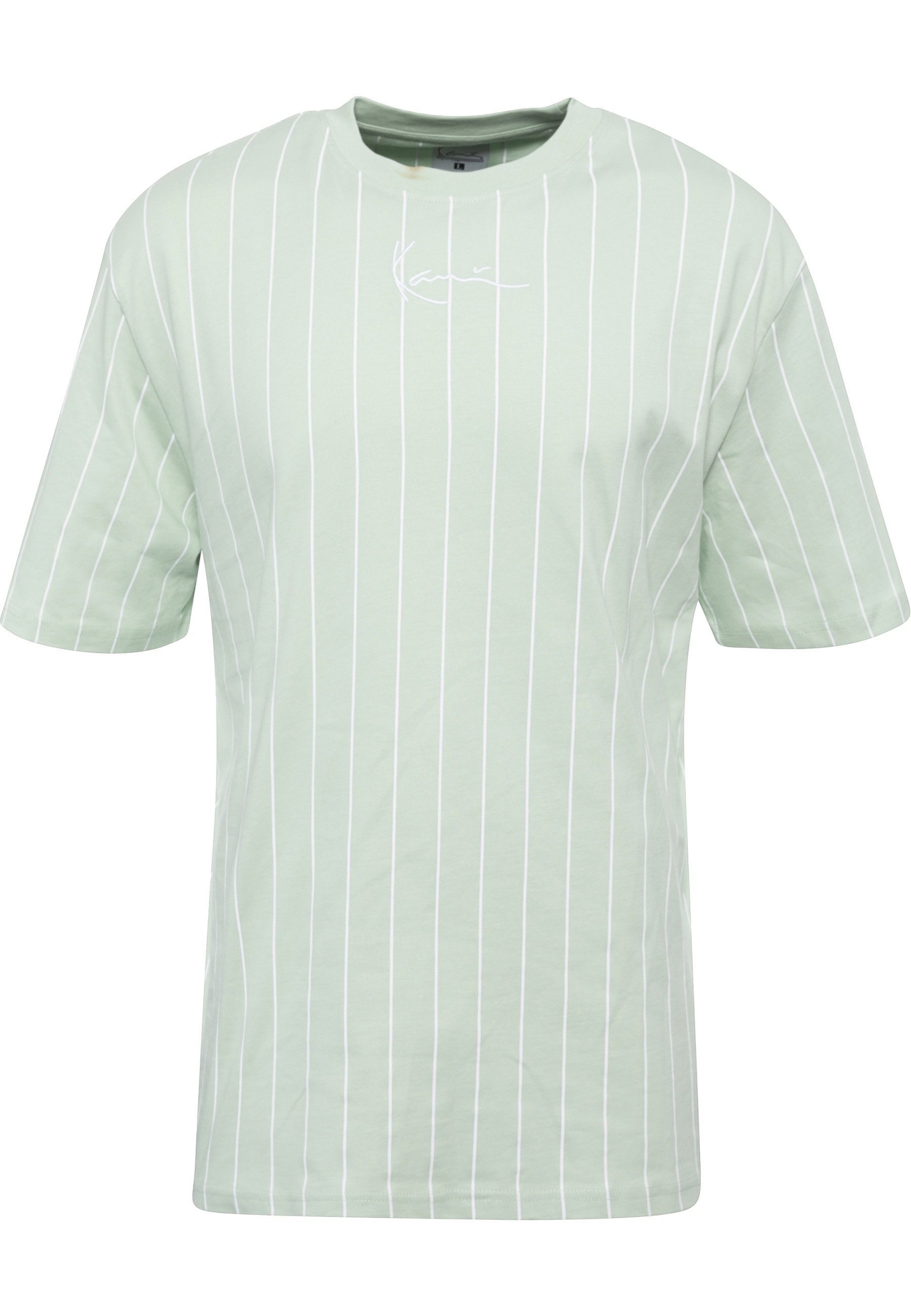Karl Kani T-Shirt "Karl Kani Herren KM232-019-1 KK Small Signature Pinstripe Tee" 1 Stk.