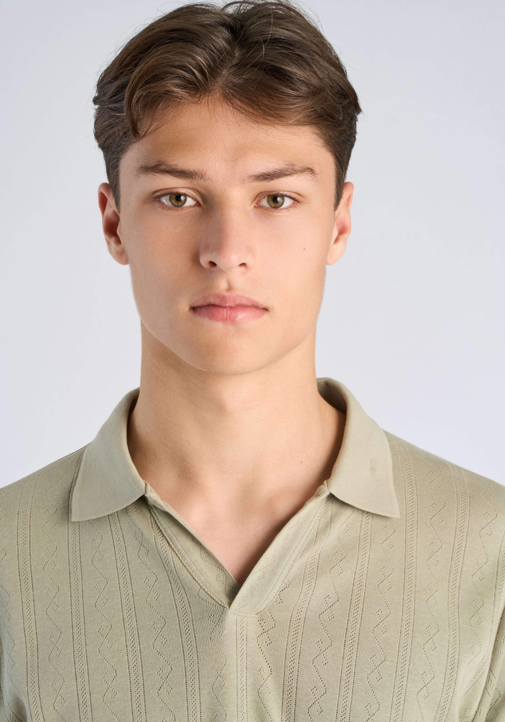 Lindbergh Poloshirt Relaxed Fit Dusty Olive XXL 2