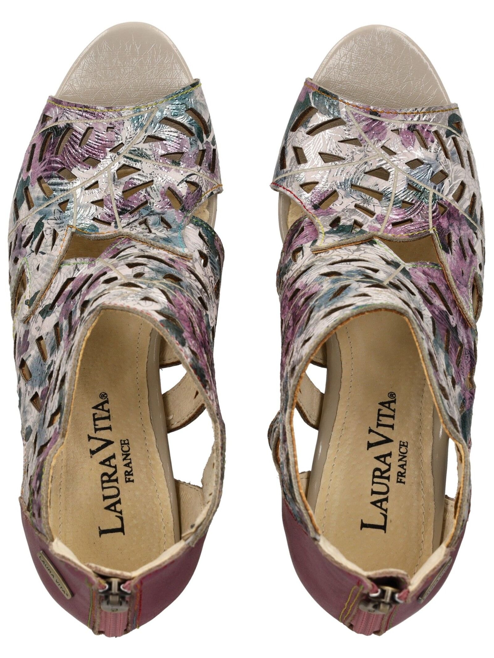 LAURA VITA Schaftsandalette »LAURA VITA Sandalen Leder«