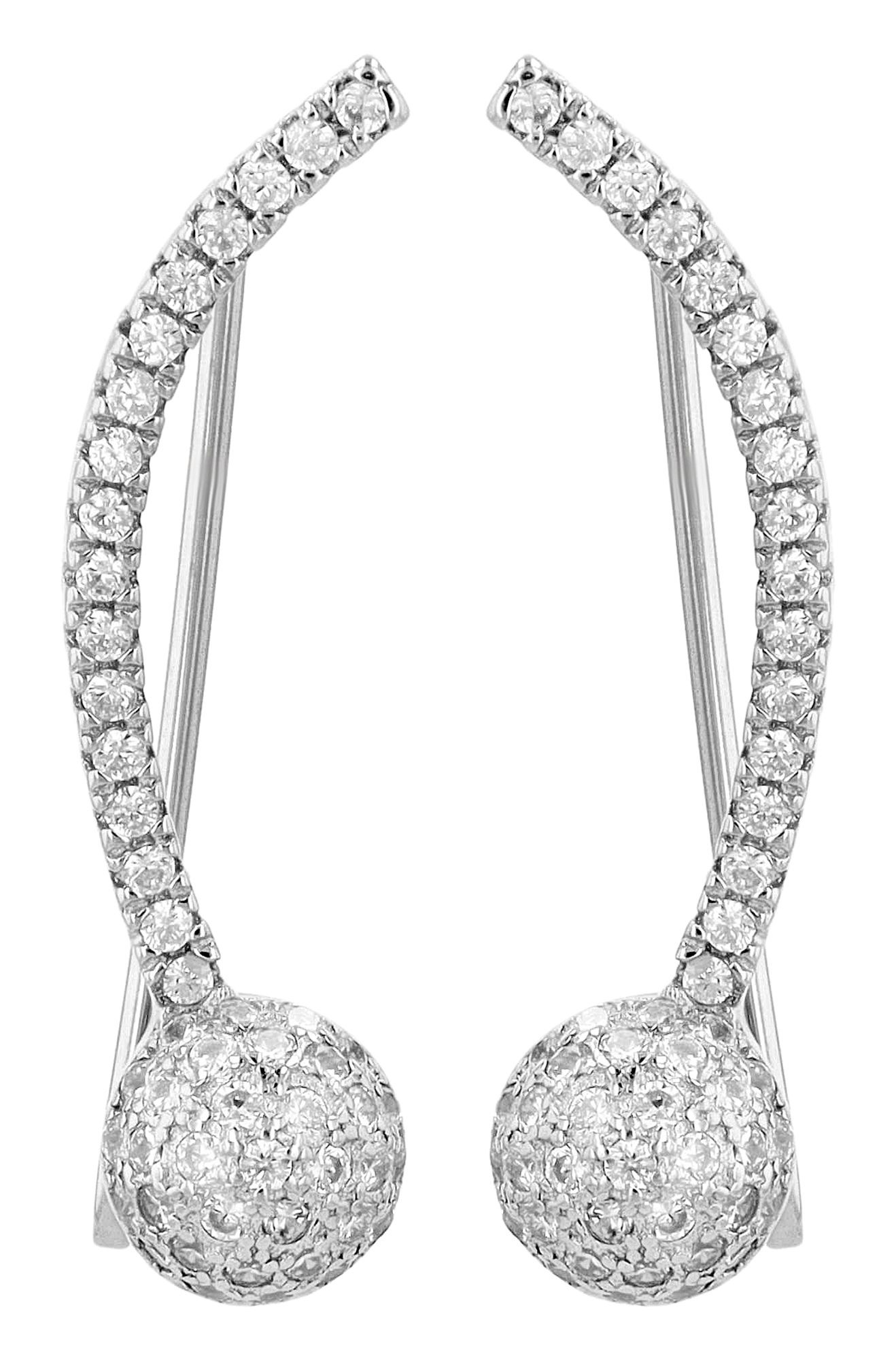 Adelia´s Paar Ohrhänger »Damen Ohrringe – Ohrhänger aus 925 Silber mit Zirkonia« Perfekt als Geschenk zum einfach so