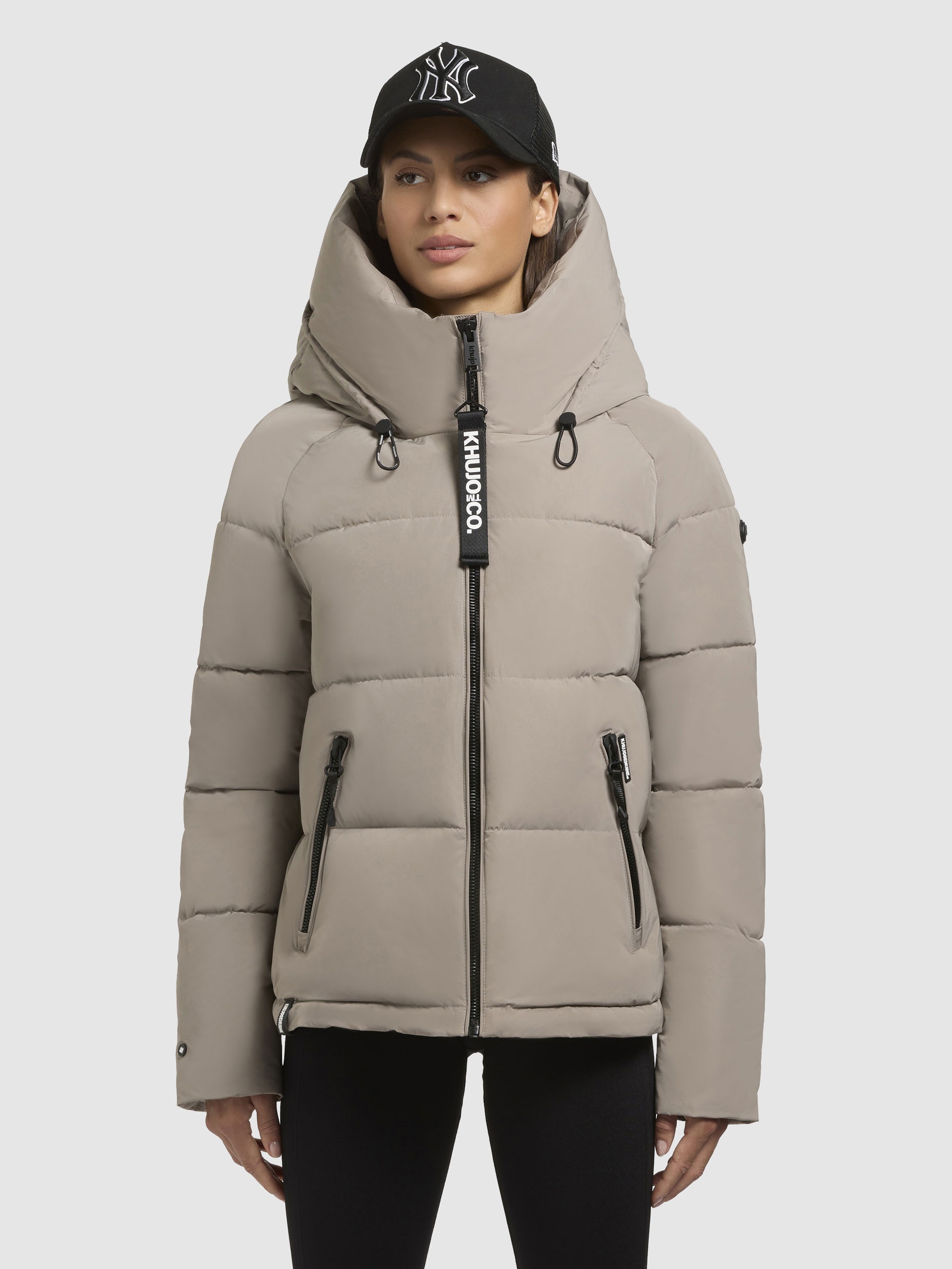 khujo Steppjacke »SUME«, mit Kapuze