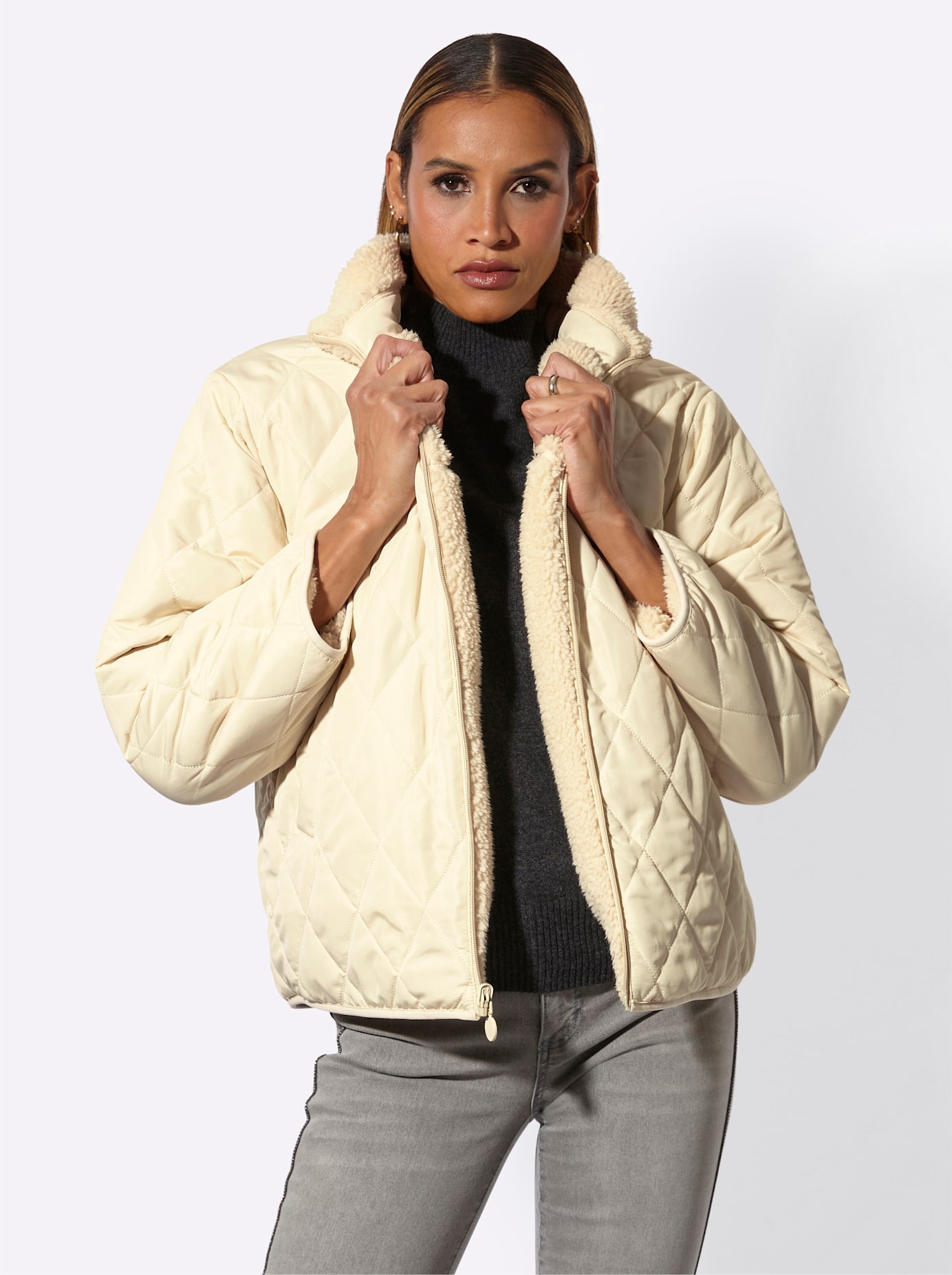 Inspirationen Wendejacke ohne Kapuze