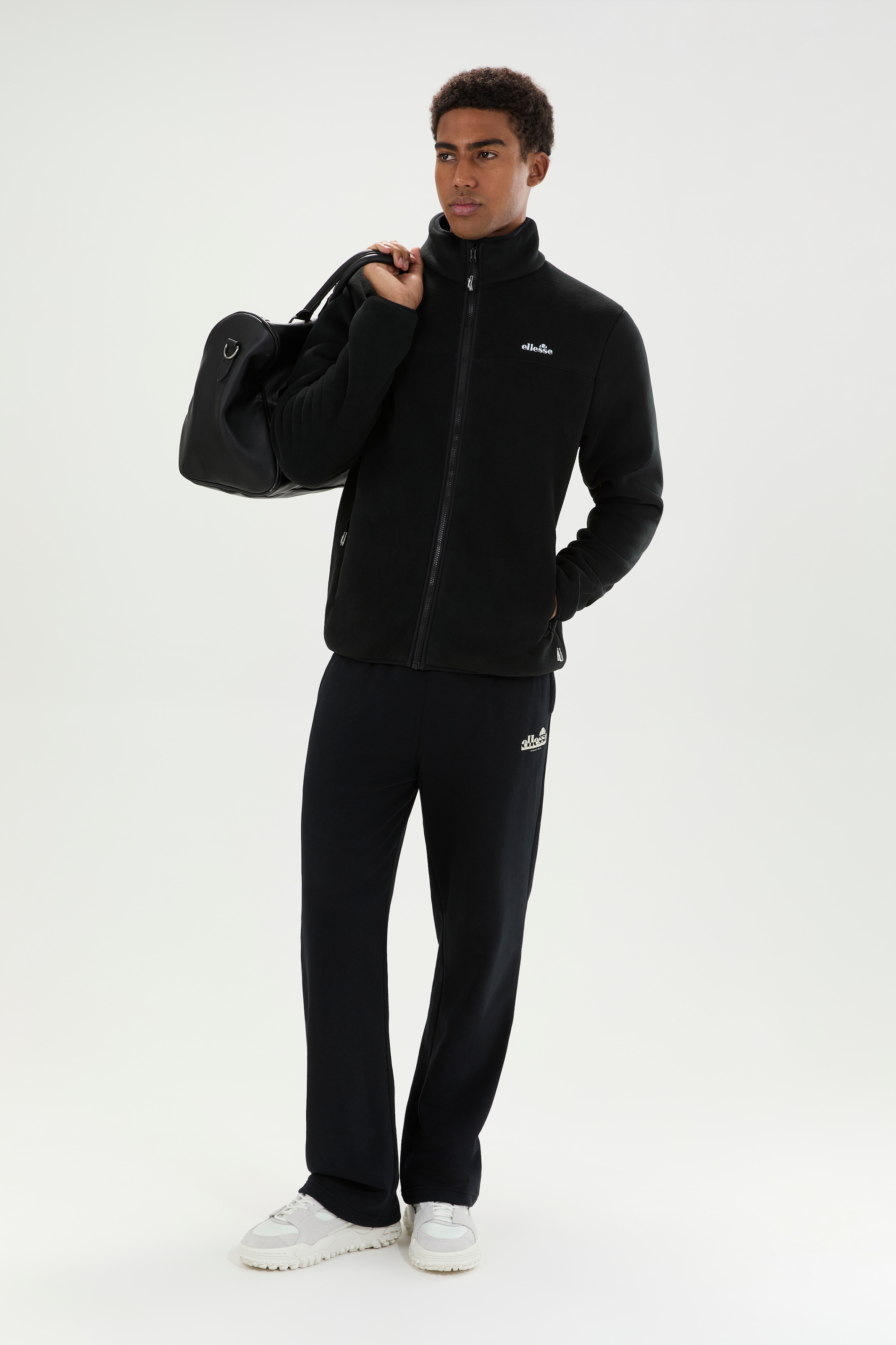 Ellesse Fleecejacke »MONTERRAS FZ JACKET« für Erwachsene geeignet, mit Reißverschluss, aus Polyester