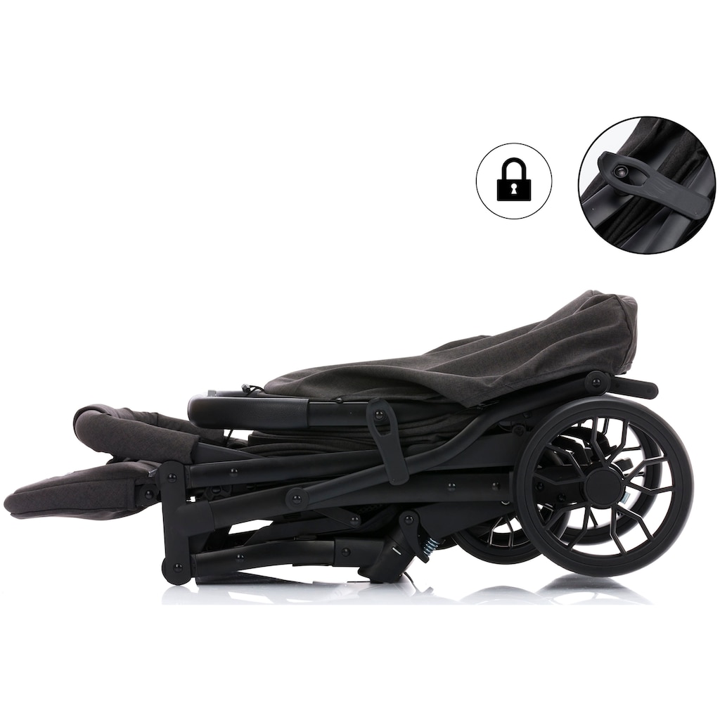 Fillikid Kinder-Buggy »Styler Elite, oliv melange«, 22 kg