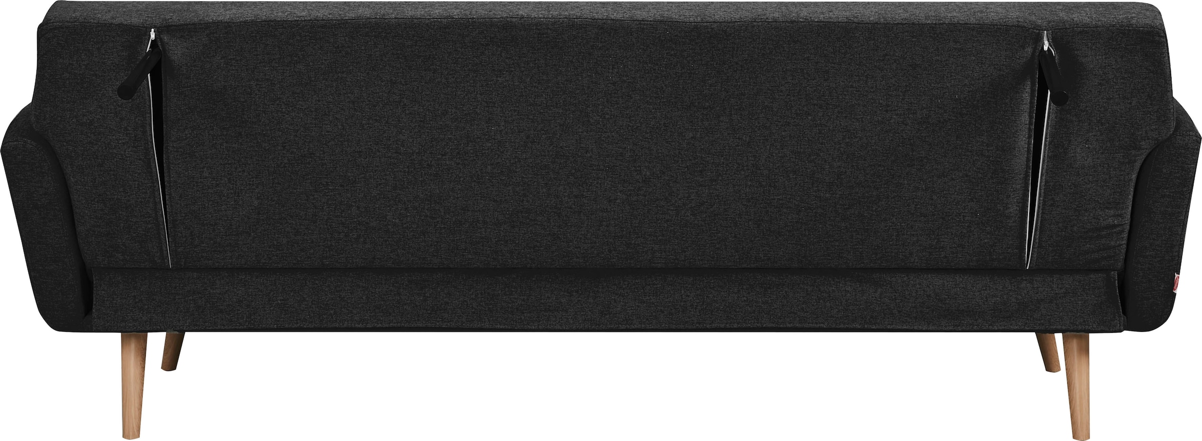 SalesFever Schlafsofa, Knopfheftung an der Rückenfläche